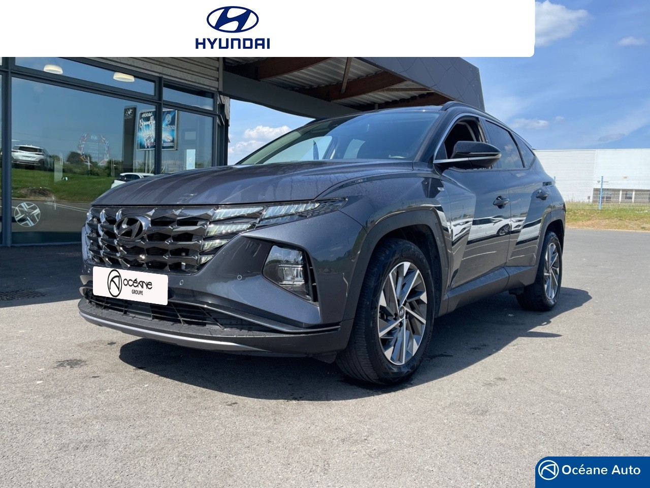 HYUNDAI TUCSON Tucson 1.6 T-GDI 150 Hybrid 48V iBVM - Véhicule Occasion - Océane Auto HYUNDAI TUCSON Tucson 1.6 T-GDI 150 Hybrid 48V iBVM - Véhicule Occasion Océane Auto