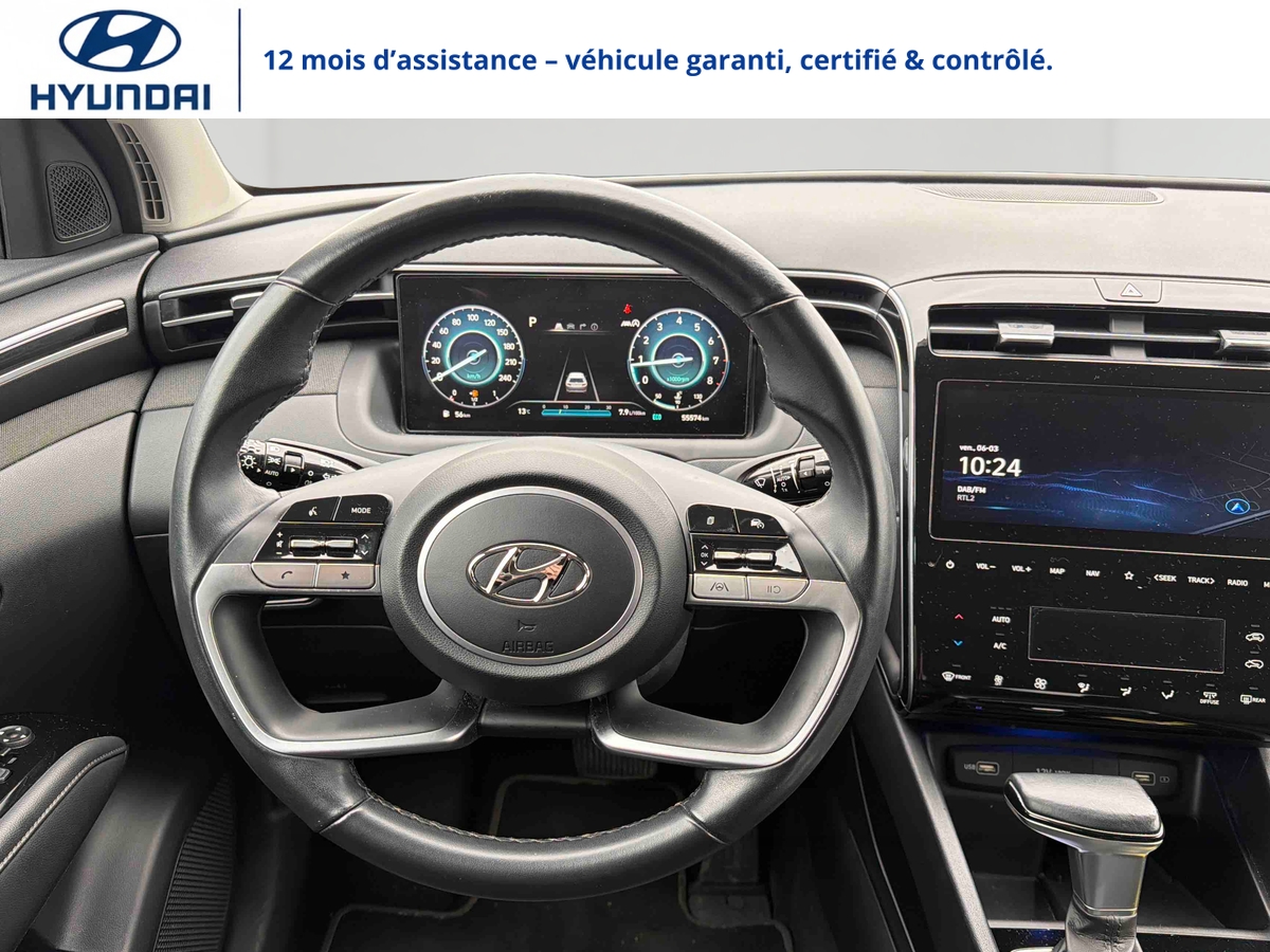 HYUNDAI Tucson 1.6 T-GDI 150 Hybrid 48V DCT-7 Creative - Véhicule Occasion Océane Auto