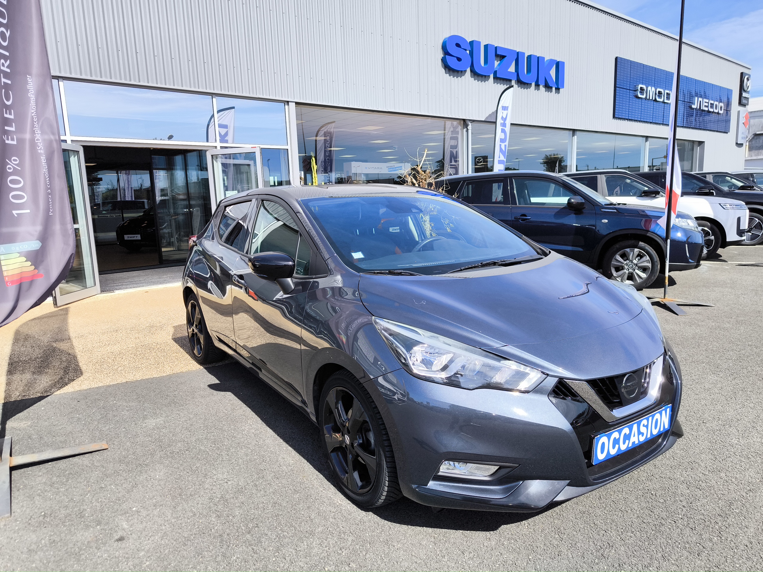 NISSAN Micra dCi 90 Tekna - Véhicule Occasion - Océane Auto NISSAN Micra dCi 90 Tekna - Véhicule Occasion Océane Auto