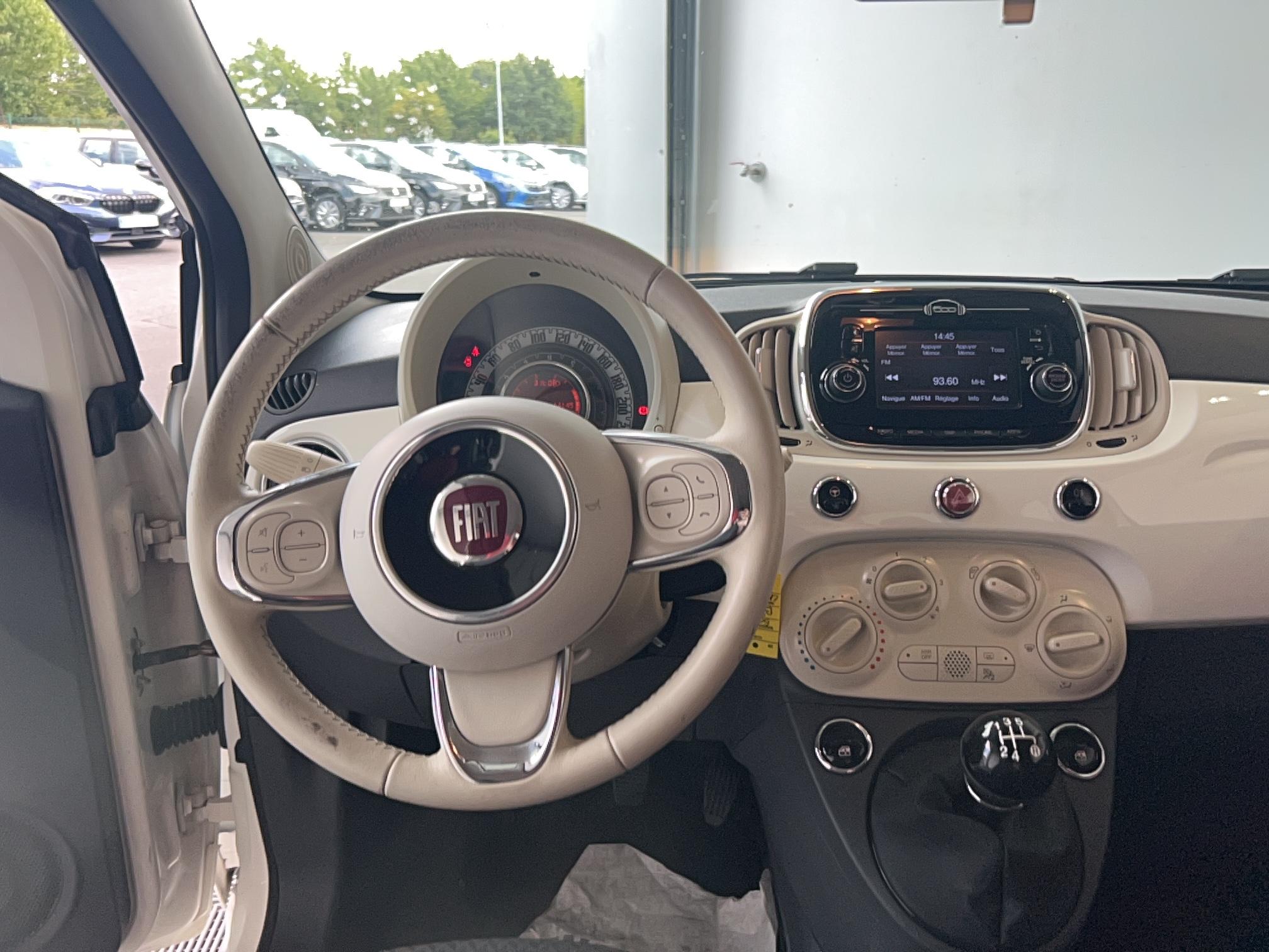 FIAT 500 1.2 8V 69 ch Pop - Véhicule Occasion - Océane Auto FIAT 500 1.2 8V 69 ch Pop - Véhicule Occasion Océane Auto