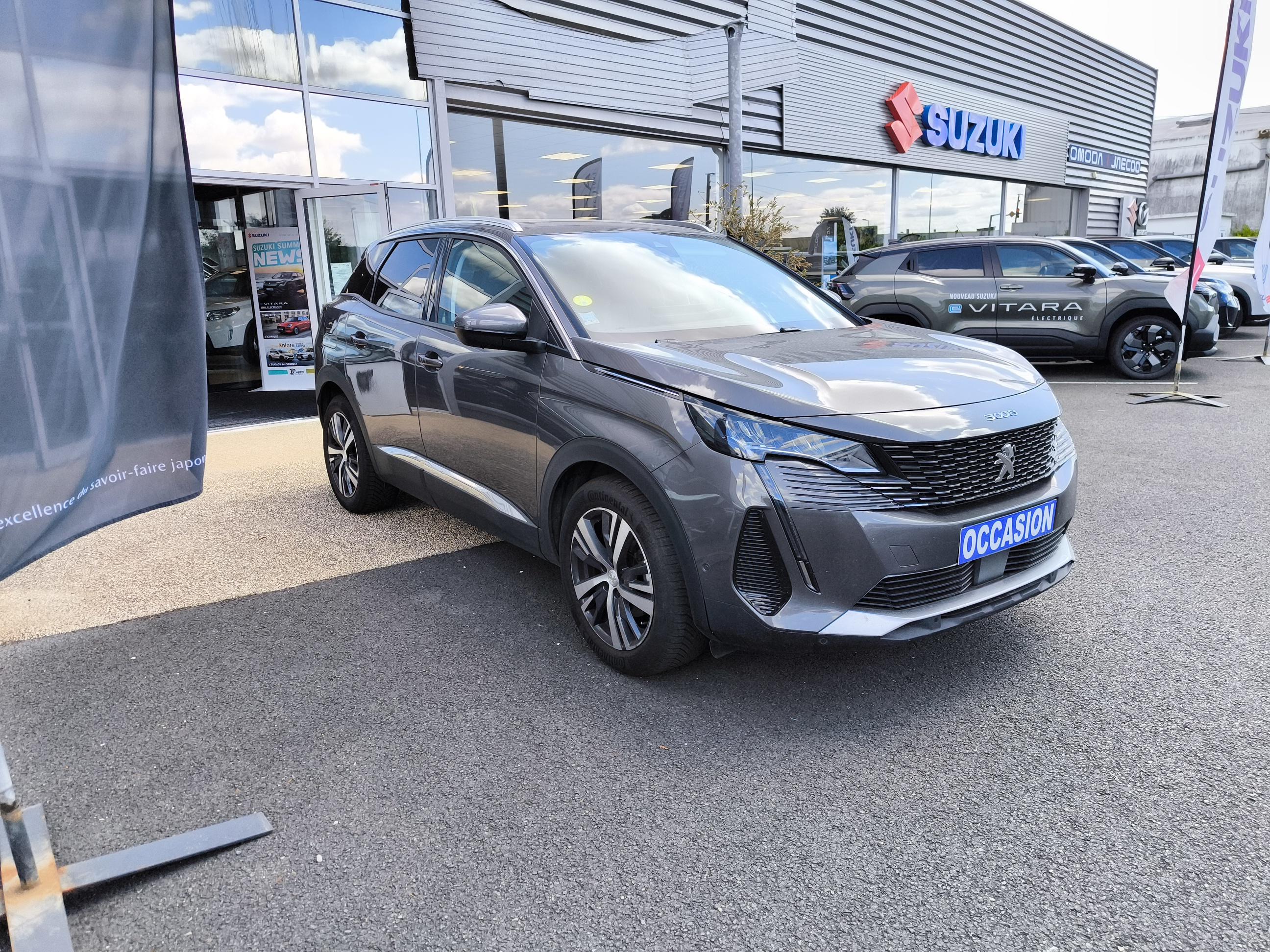 PEUGEOT 3008 BlueHDi 130ch S&S EAT8 Allure Pack - Véhicule Occasion Océane Auto