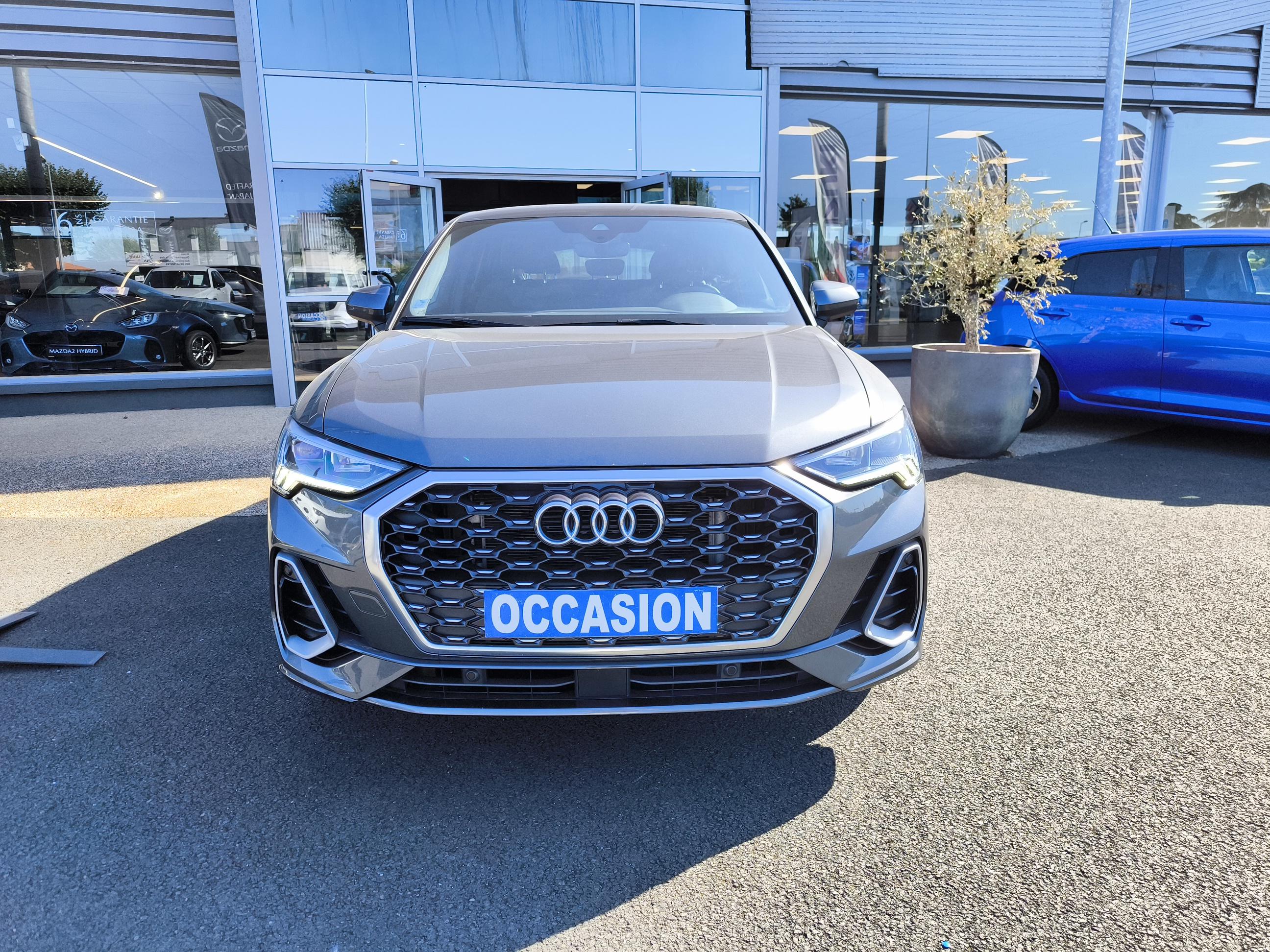AUDI Q3 Sportback 45 TFSIe 245 ch S tronic 6 S line - Véhicule Occasion - Océane Auto AUDI Q3 Sportback 45 TFSIe 245 ch S tronic 6 S line - Véhicule Occasion Océane Auto