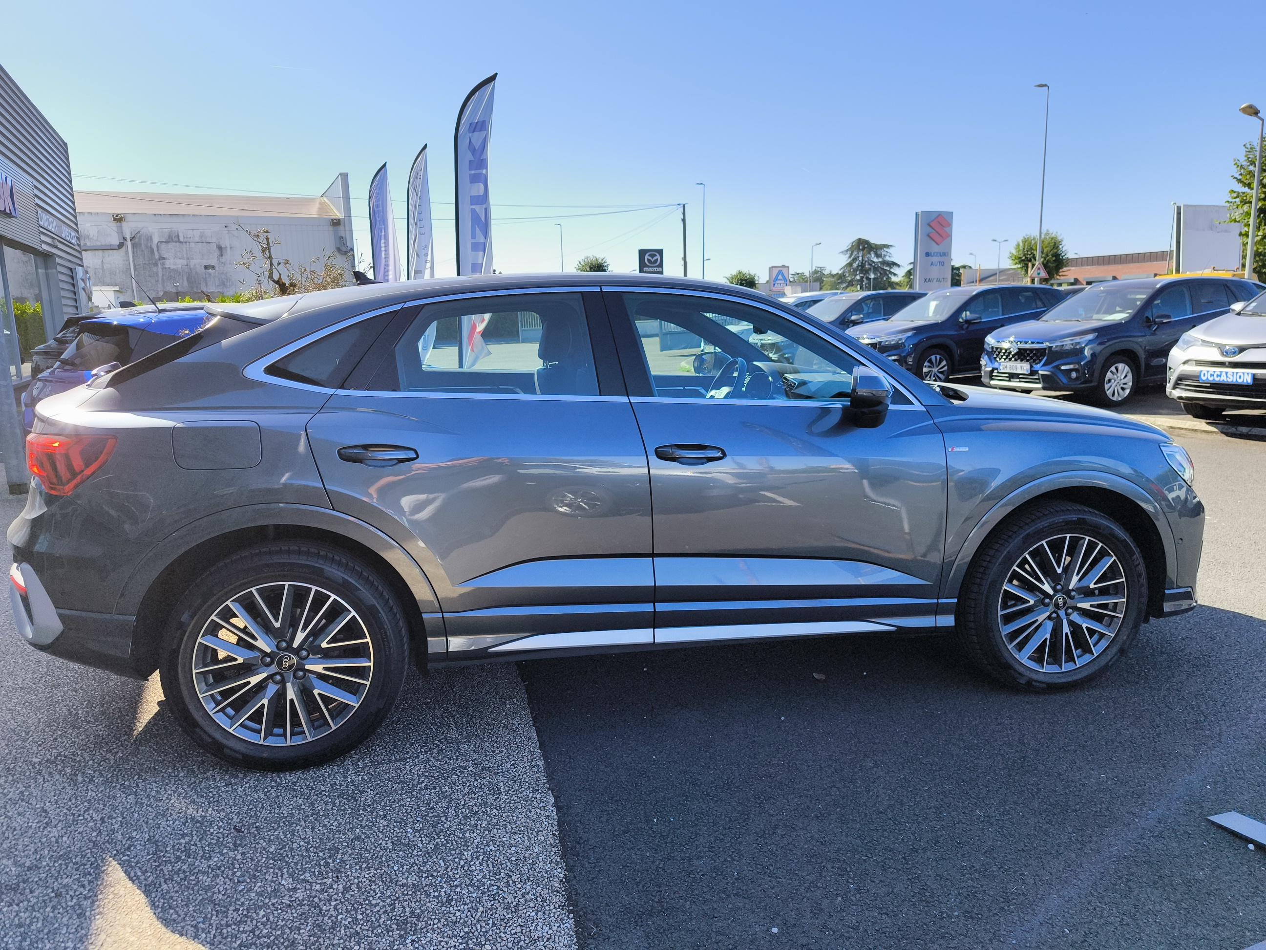 AUDI Q3 Sportback 45 TFSIe 245 ch S tronic 6 S line - Véhicule Occasion - Océane Auto AUDI Q3 Sportback 45 TFSIe 245 ch S tronic 6 S line - Véhicule Occasion Océane Auto