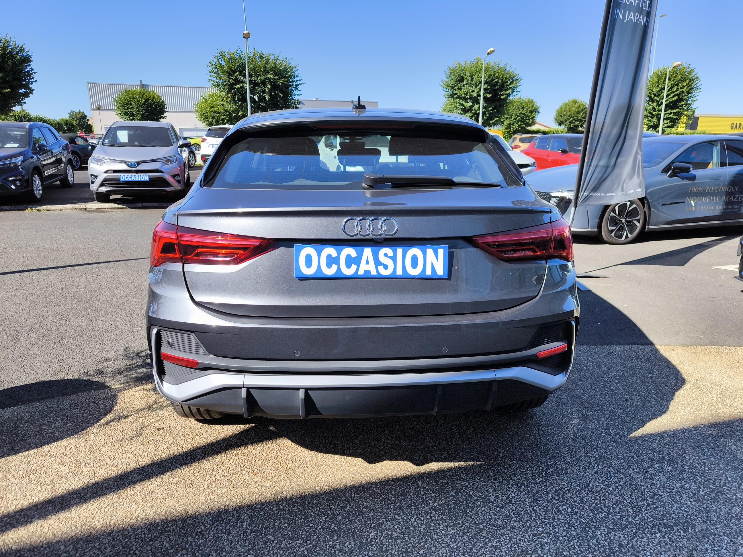 AUDI Q3 Sportback 45 TFSIe 245 ch S tronic 6 S line - Véhicule Occasion - Océane Auto AUDI Q3 Sportback 45 TFSIe 245 ch S tronic 6 S line - Véhicule Occasion Océane Auto