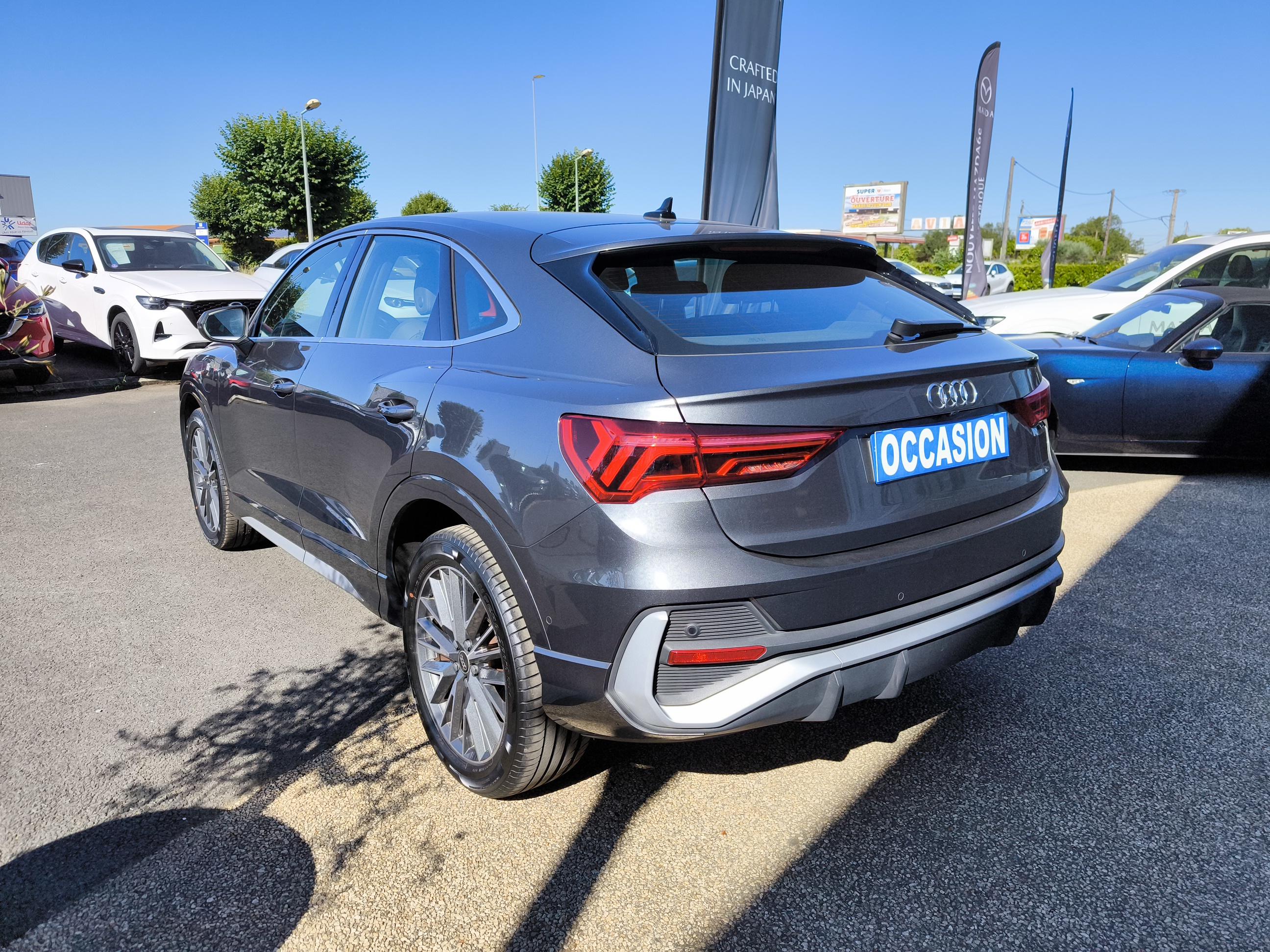 AUDI Q3 Sportback 45 TFSIe 245 ch S tronic 6 S line - Véhicule Occasion - Océane Auto AUDI Q3 Sportback 45 TFSIe 245 ch S tronic 6 S line - Véhicule Occasion Océane Auto