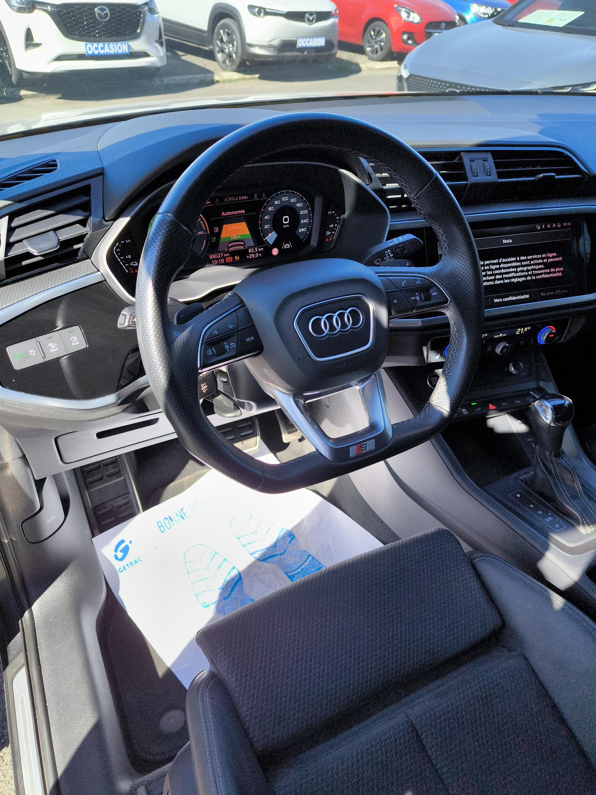 AUDI Q3 Sportback 45 TFSIe 245 ch S tronic 6 S line - Véhicule Occasion - Océane Auto AUDI Q3 Sportback 45 TFSIe 245 ch S tronic 6 S line - Véhicule Occasion Océane Auto