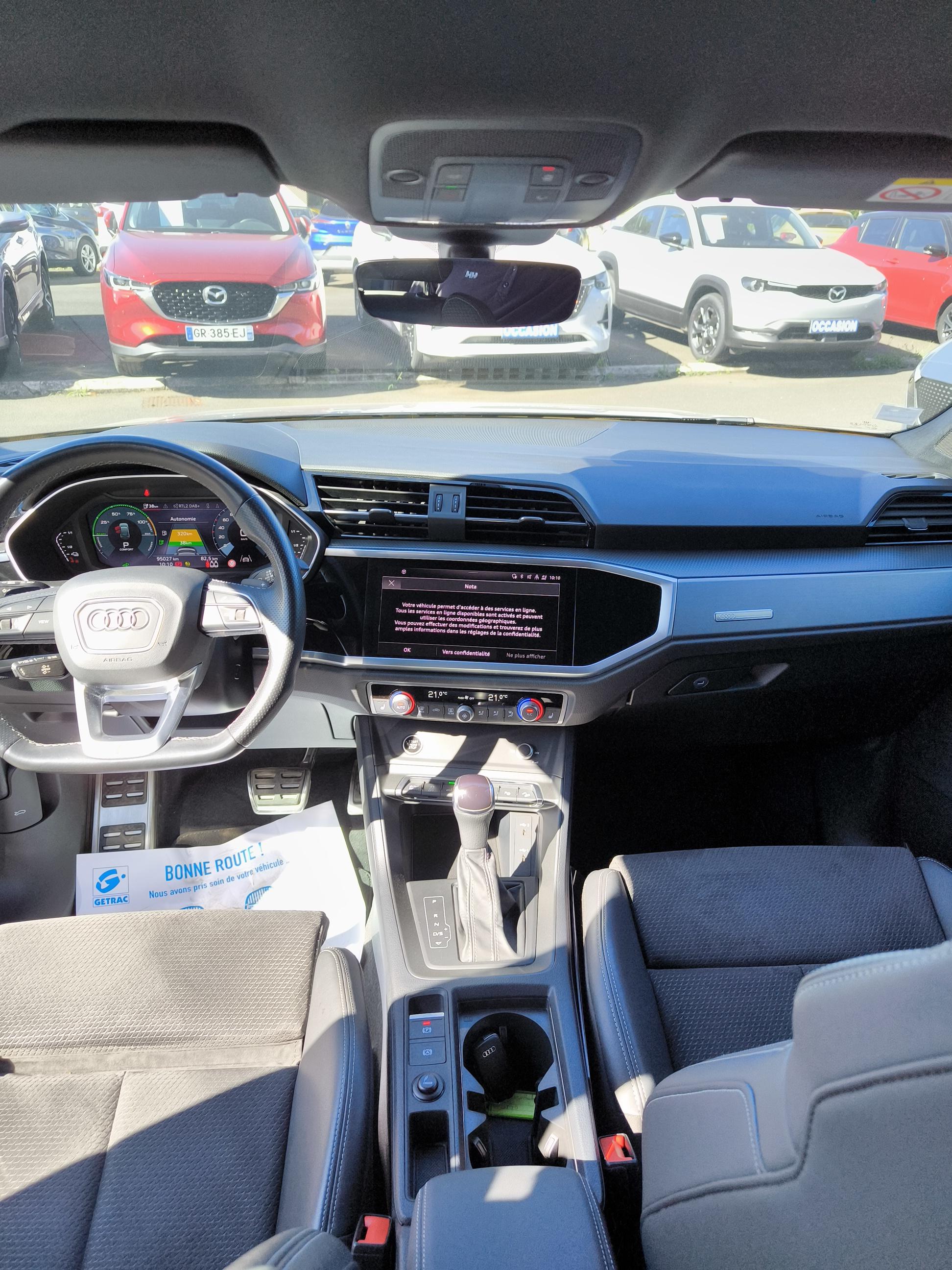 AUDI Q3 Sportback 45 TFSIe 245 ch S tronic 6 S line - Véhicule Occasion - Océane Auto AUDI Q3 Sportback 45 TFSIe 245 ch S tronic 6 S line - Véhicule Occasion Océane Auto