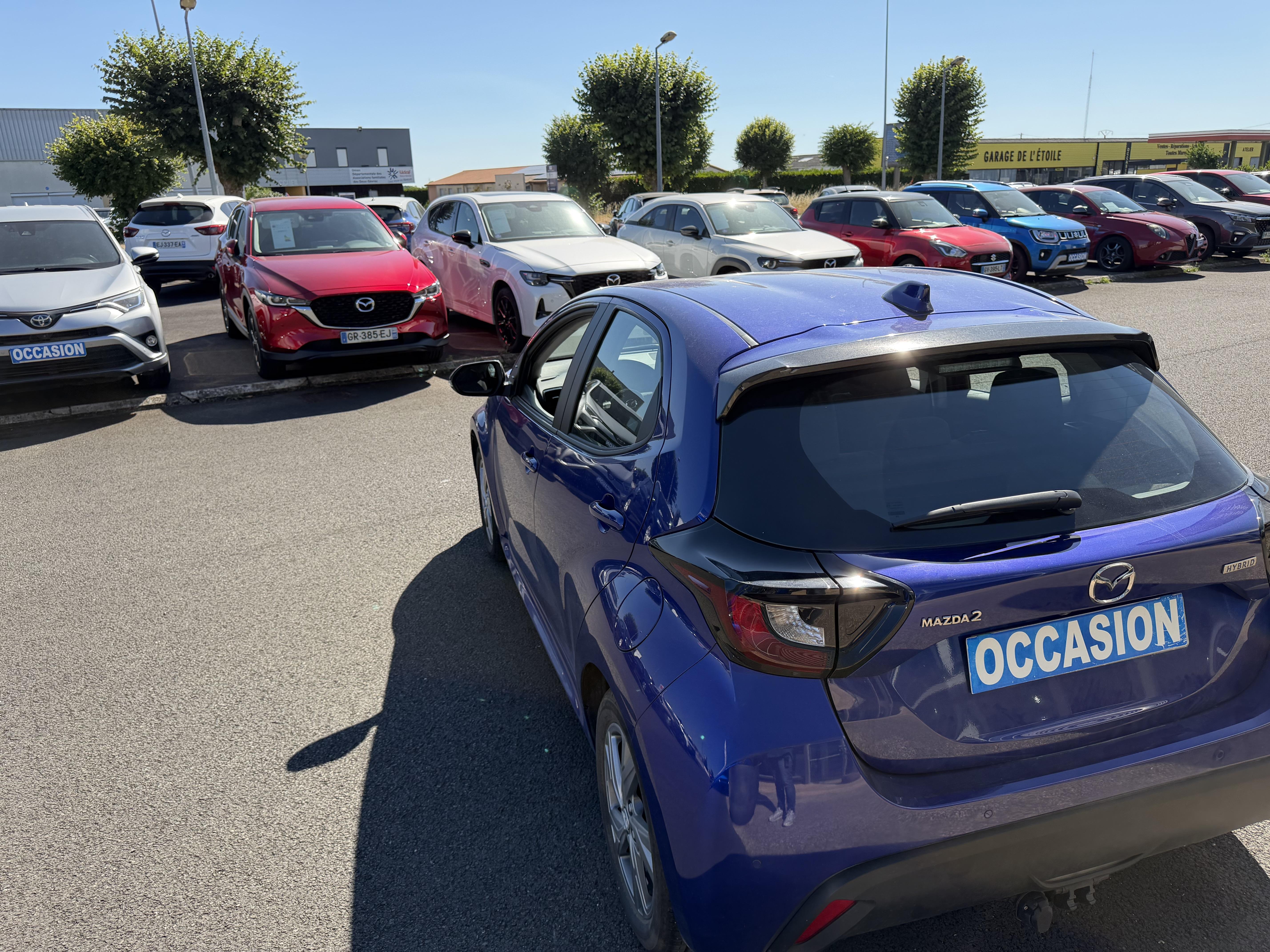 MAZDA Mazda2 Hybrid 1.5L CVT 116 ch Exclusive-Line - Véhicule Occasion - Océane Auto MAZDA Mazda2 Hybrid 1.5L CVT 116 ch Exclusive-Line - Véhicule Occasion Océane Auto
