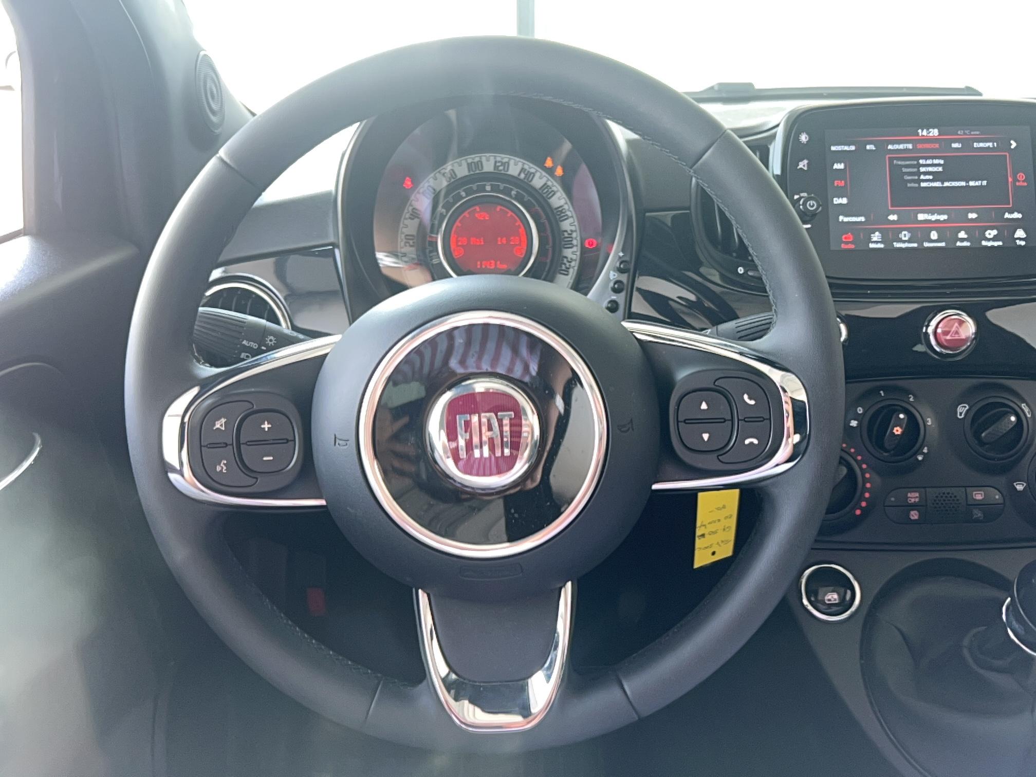 FIAT 500 1.0 70 ch Hybride BSG S/S Club - Véhicule Occasion Océane Auto