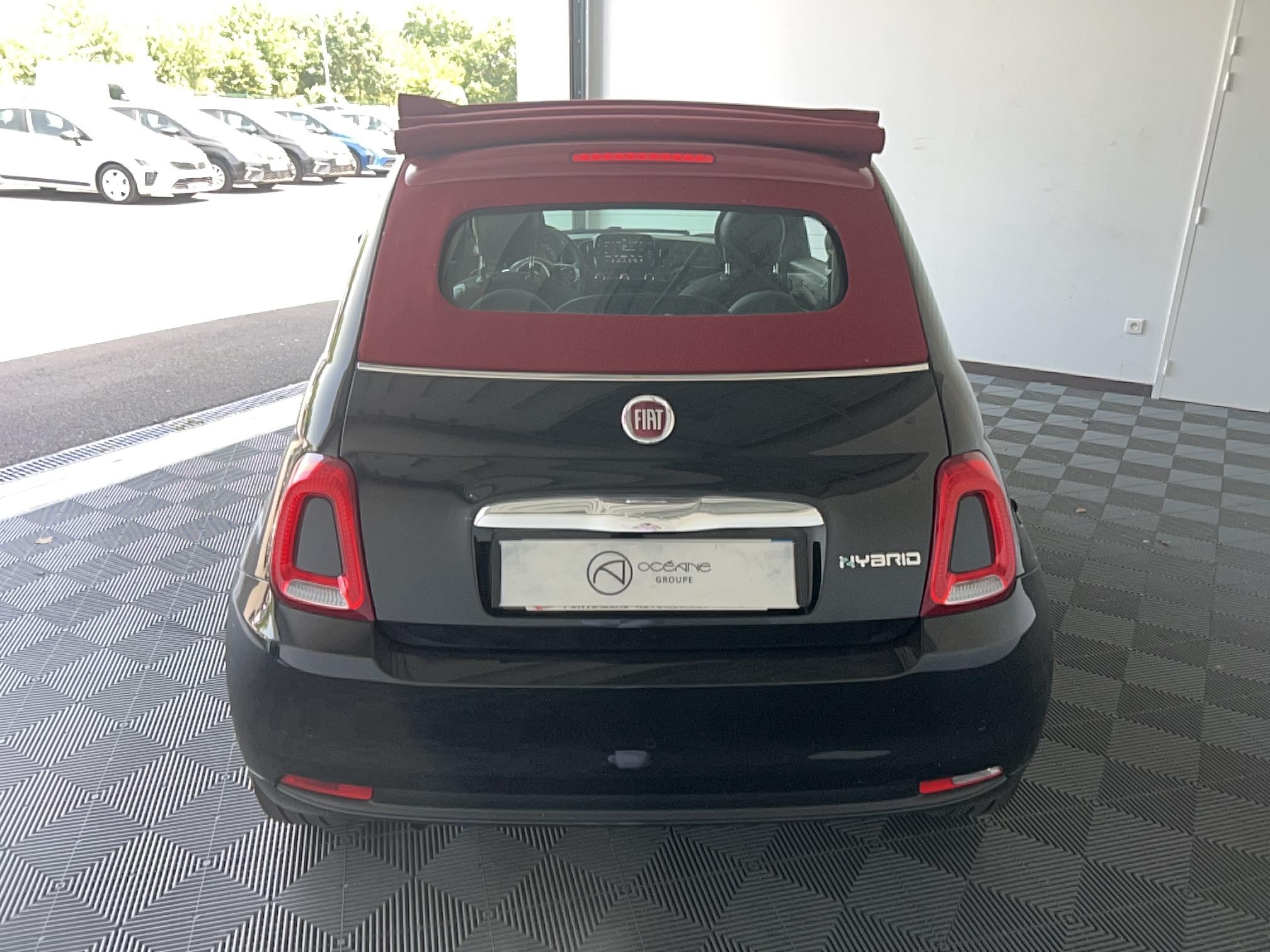 FIAT 500 1.0 70 ch Hybride BSG S/S Club - Véhicule Occasion Océane Auto