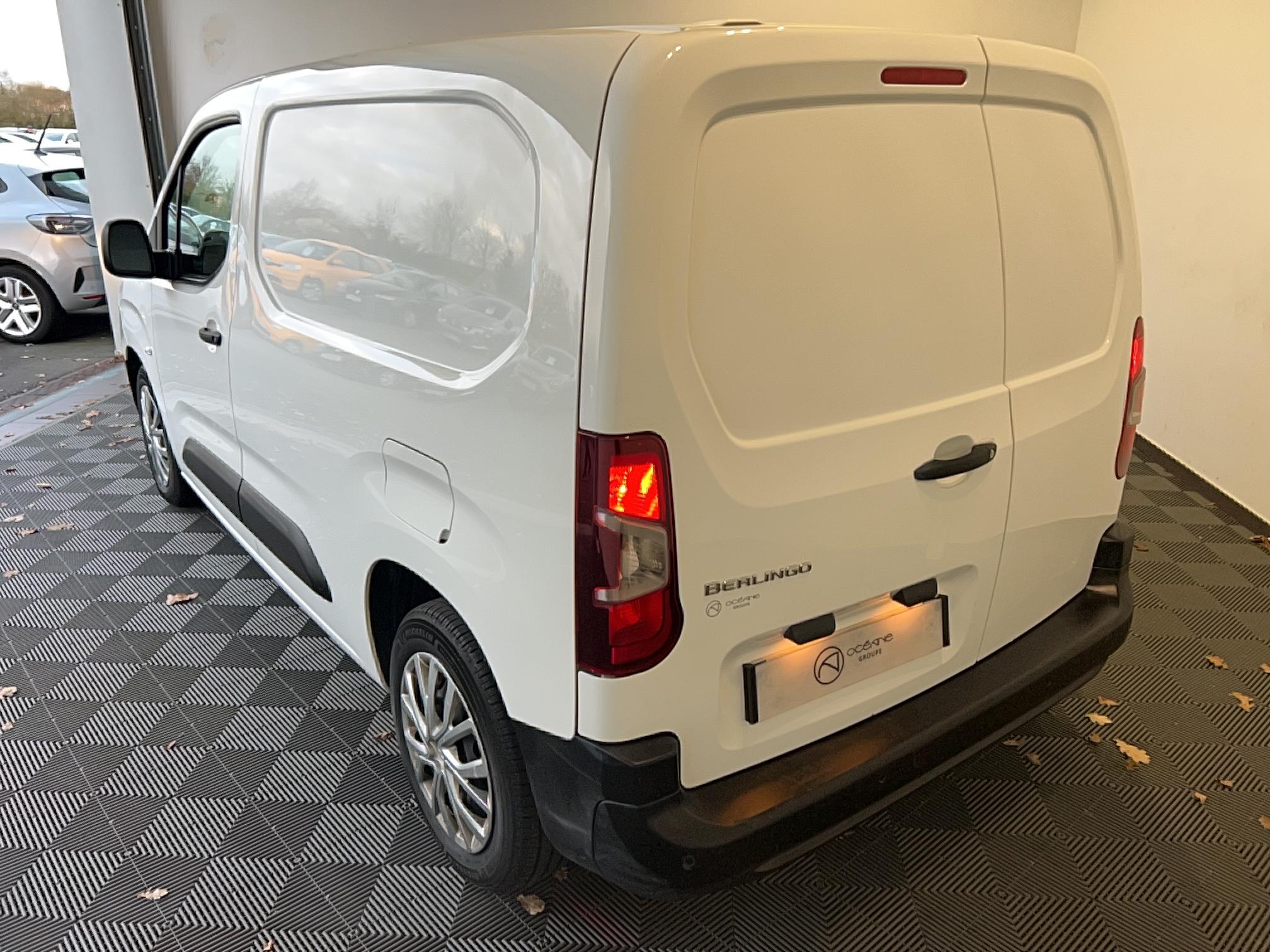 CITROEN BERLINGO VAN M 650 BLUEHDI 100 S&S BVM5 CLUB - Véhicule Occasion Océane Auto