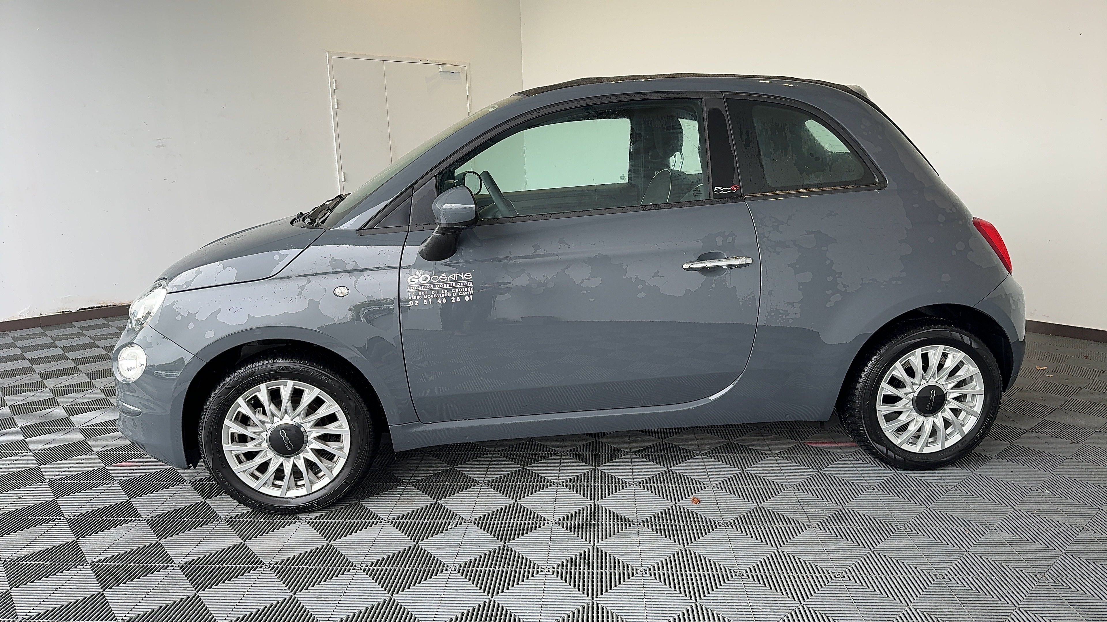 FIAT 500C 1.0 70 ch Hybride  S/S Lounge - Véhicule Occasion Océane Auto