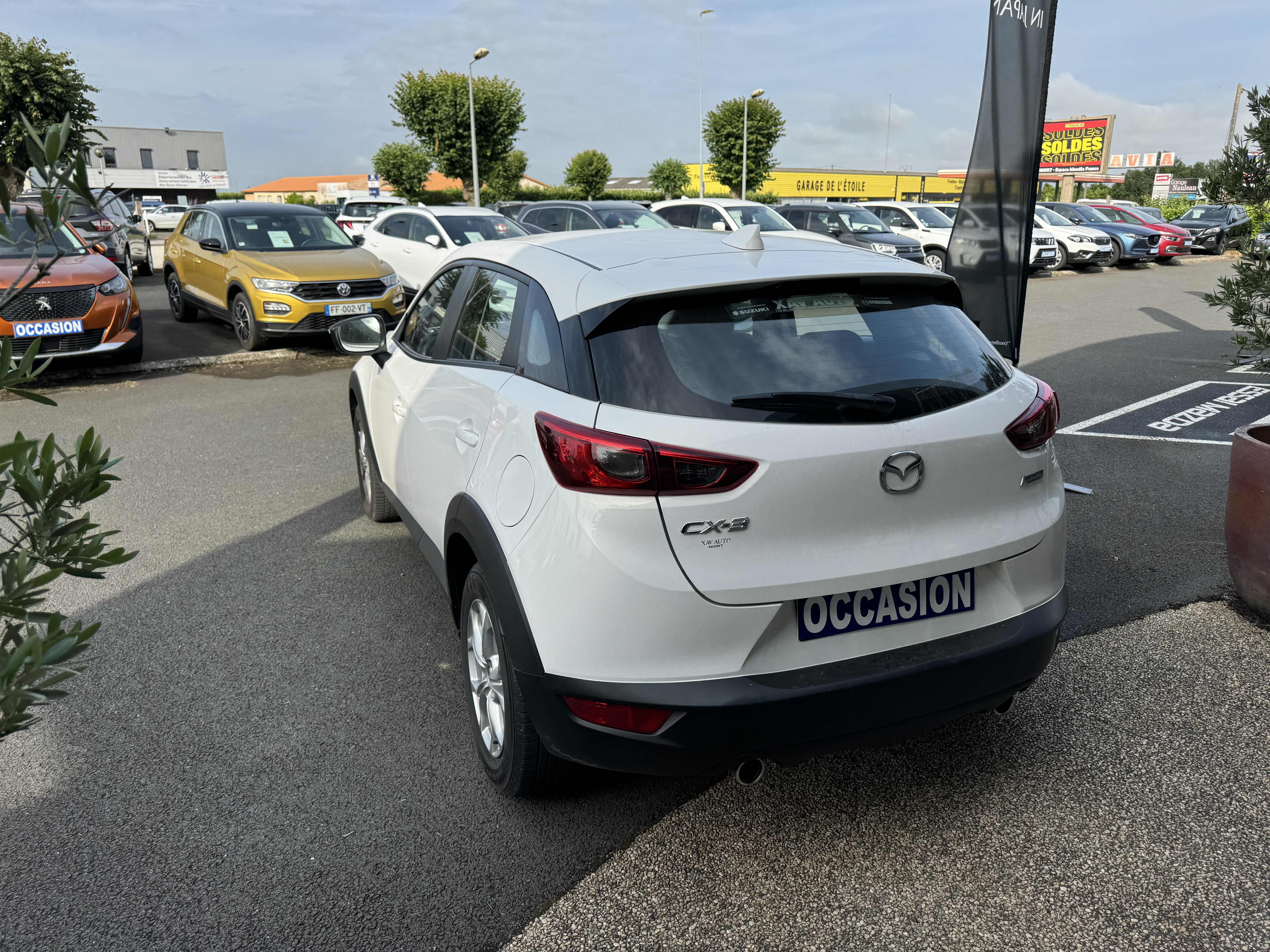 MAZDA CX-3 1.5L Skyactiv-D 105 4x2 Dynamique - Véhicule Occasion Océane Auto