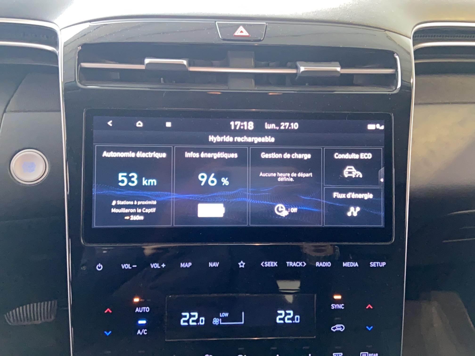 HYUNDAI Tucson 1.6 T-GDI 265 HTRAC Plug-in BVA6 Creative - Véhicule Occasion Océane Auto