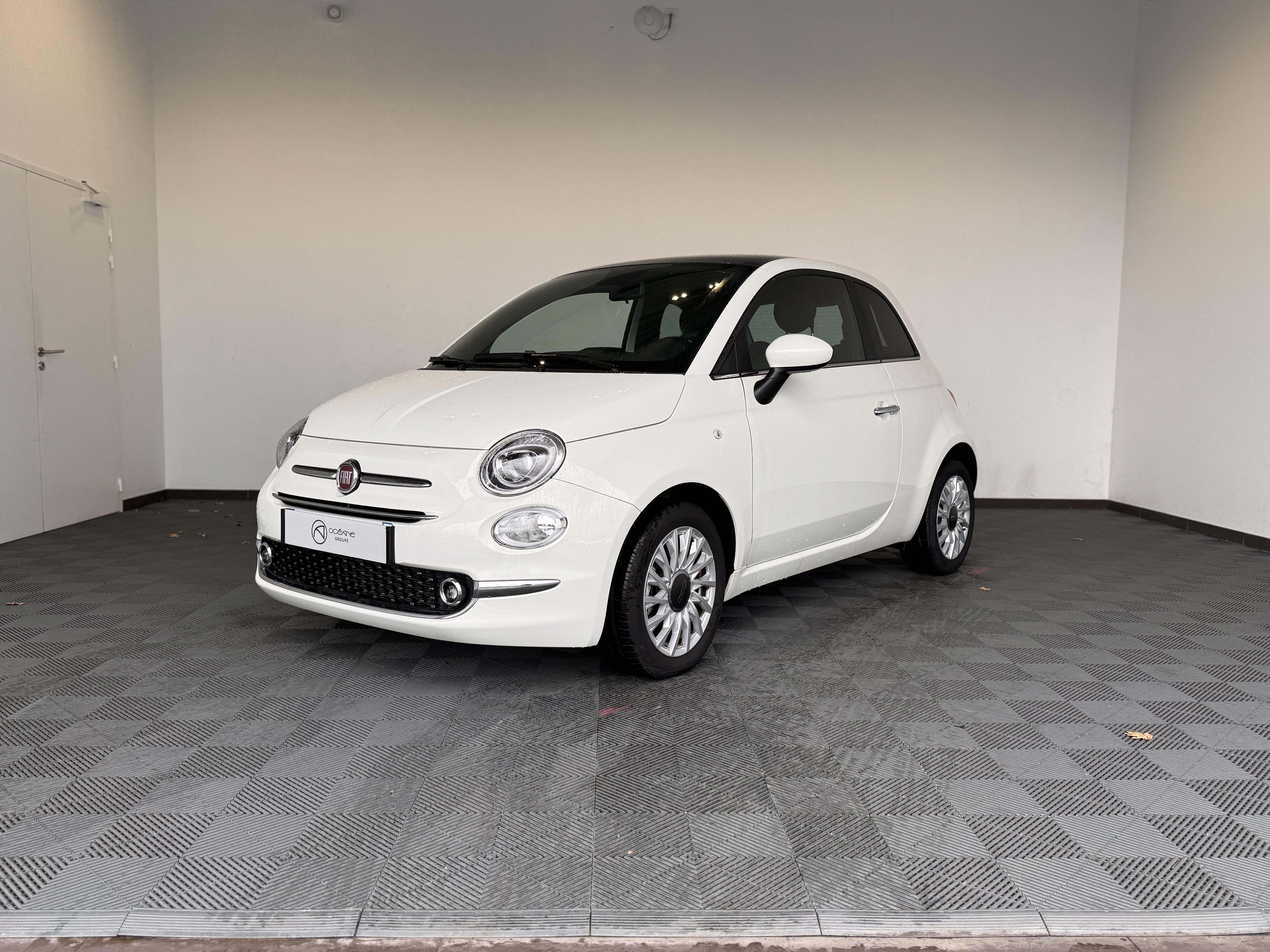 FIAT 500 1.0 70 ch Hybride BSG S/S Dolcevita - Véhicule Occasion Océane Auto