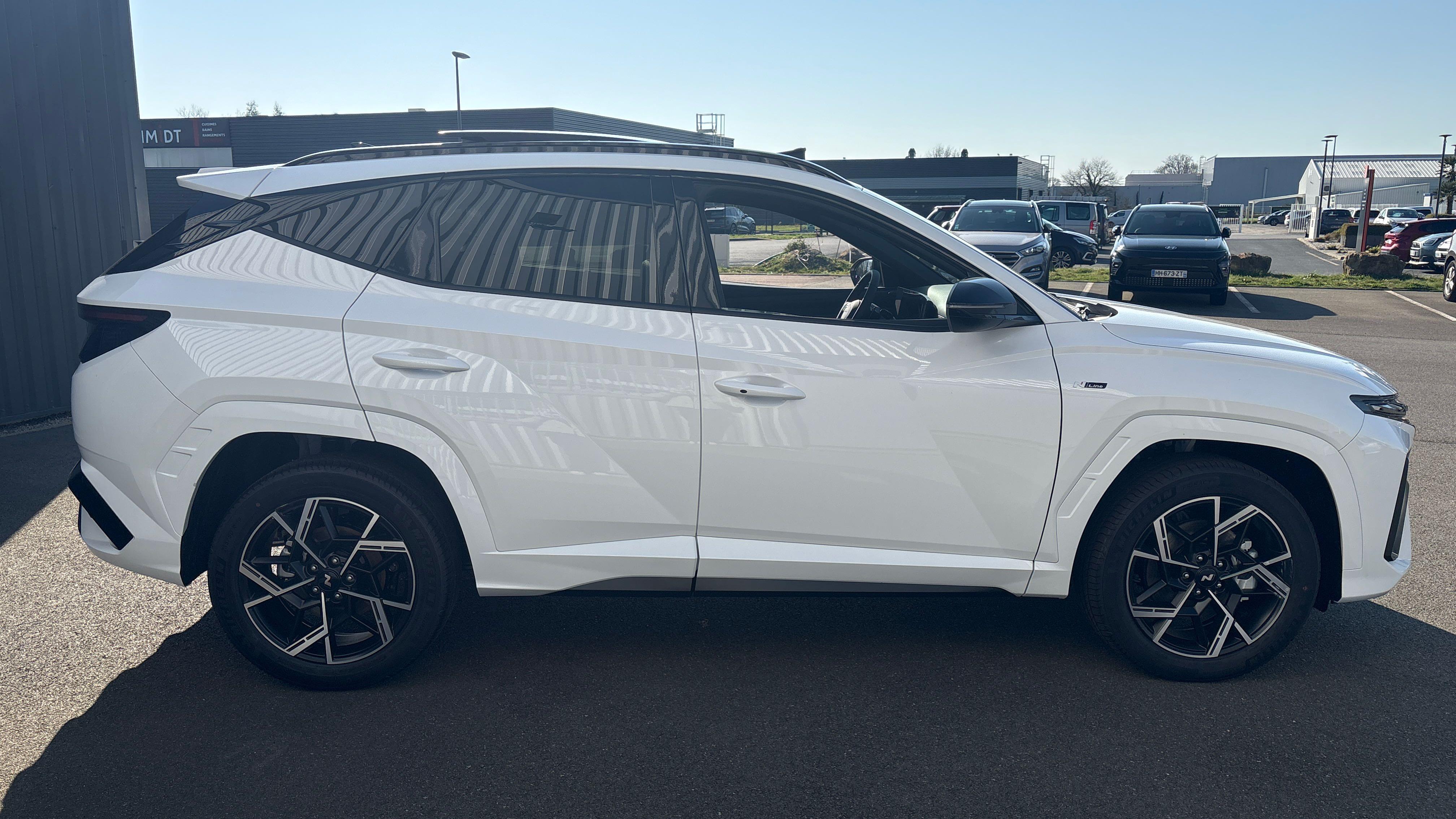 HYUNDAI Tucson 1.6 T-GDI 239 Hybrid BVA6 N Line Ultime Edition - Véhicule Occasion - Océane Auto HYUNDAI Tucson 1.6 T-GDI 239 Hybrid BVA6 N Line Ultime Edition - Véhicule Occasion Océane Auto