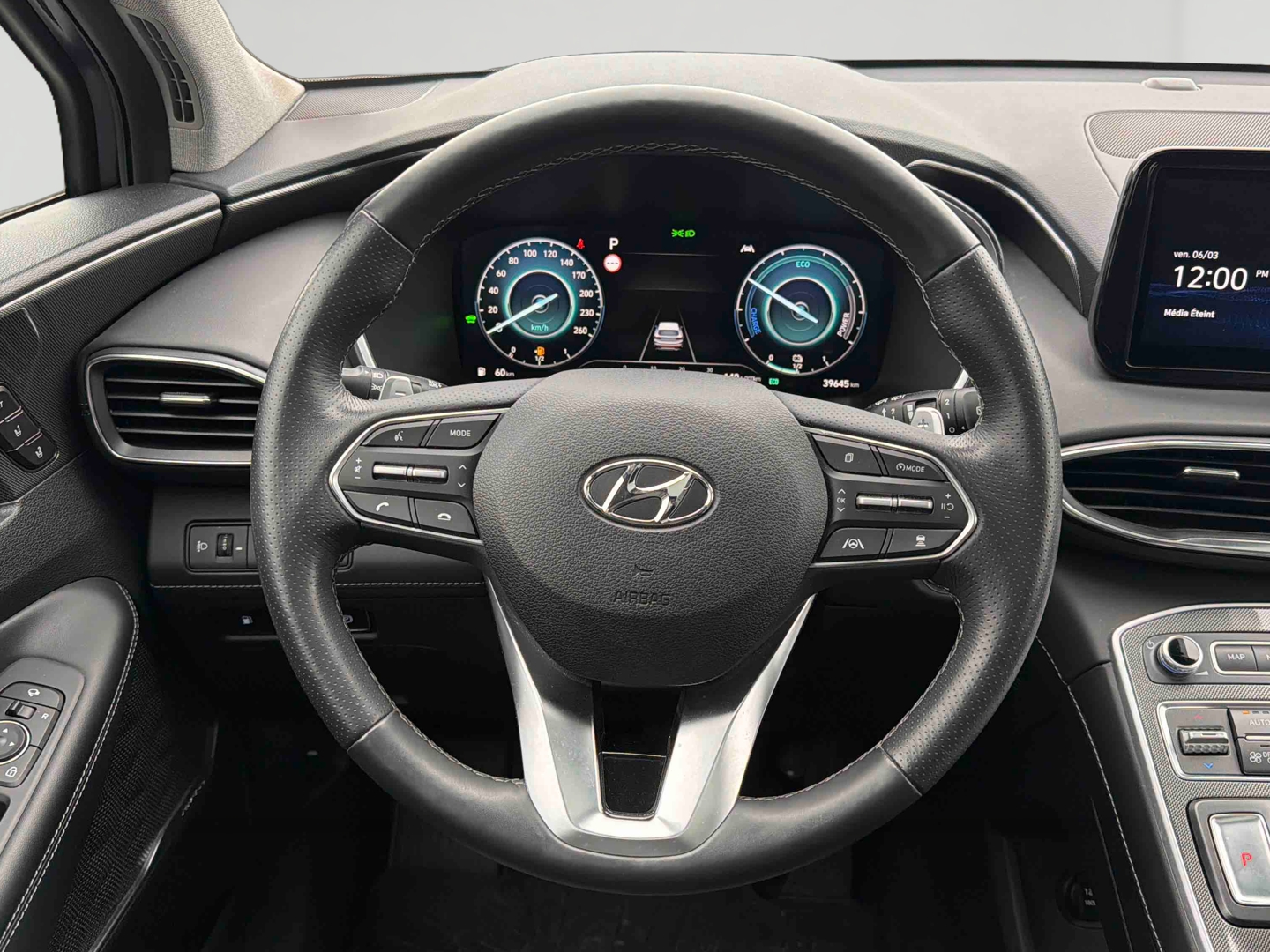 HYUNDAI Santa Fe 1.6 T-GDi Plug-in 265 HTRAC BVA6 Executive - Véhicule Occasion Océane Auto