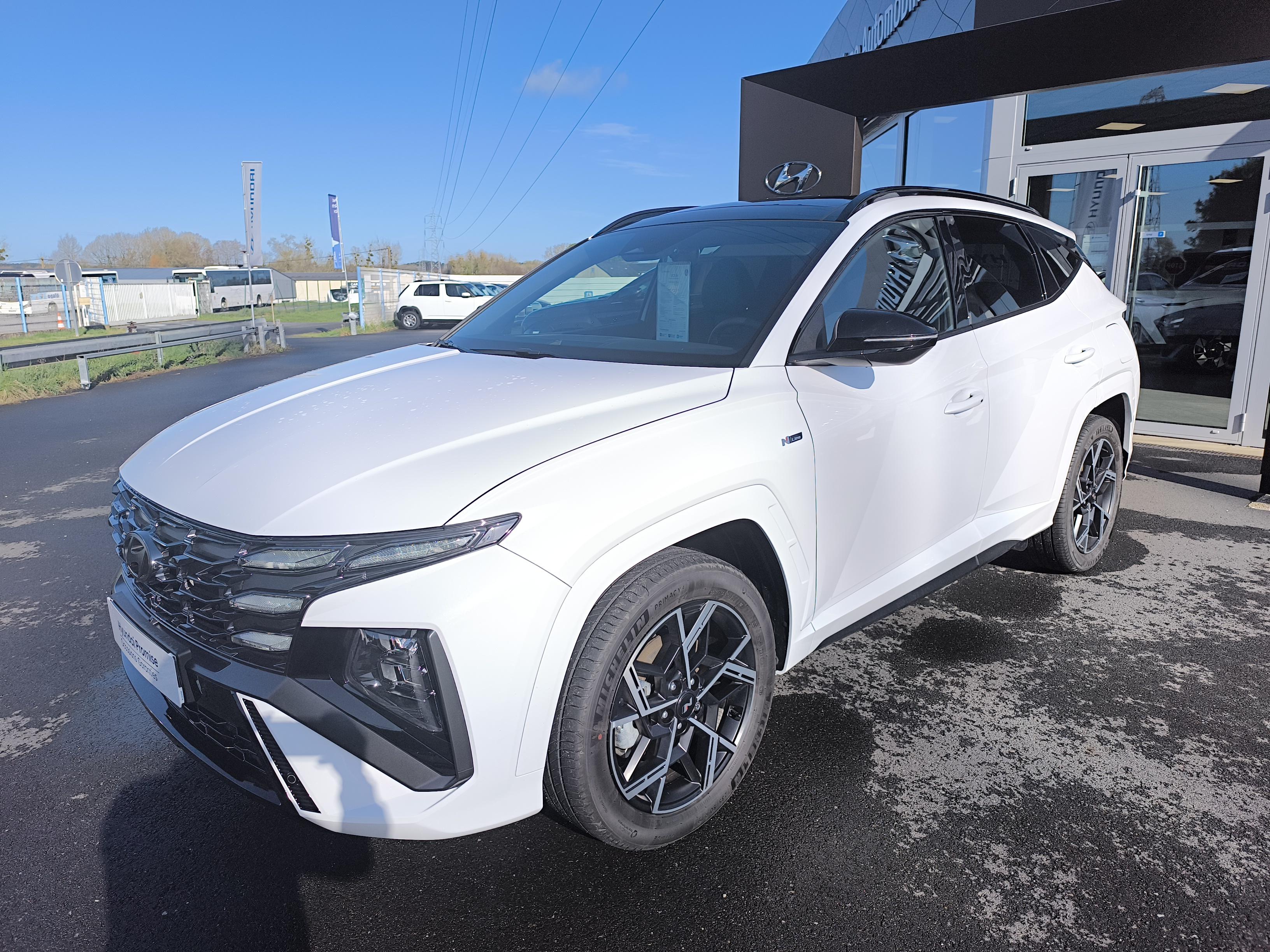 HYUNDAI Tucson 1.6 T-GDI 239 Hybrid BVA6 N Line Ultime Edition - Véhicule Occasion - Océane Auto HYUNDAI Tucson 1.6 T-GDI 239 Hybrid BVA6 N Line Ultime Edition - Véhicule Occasion Océane Auto