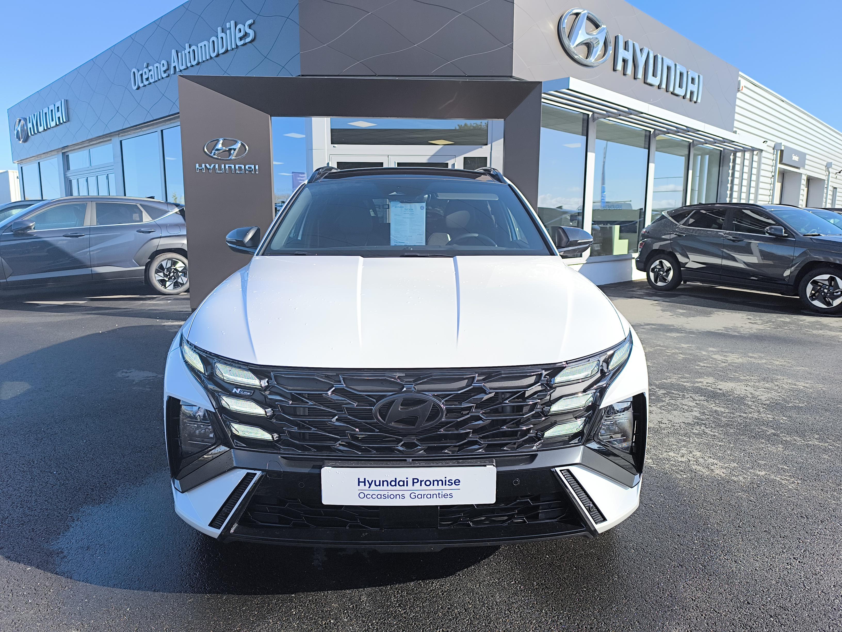 HYUNDAI Tucson 1.6 T-GDI 239 Hybrid BVA6 N Line Ultime Edition - Véhicule Occasion - Océane Auto HYUNDAI Tucson 1.6 T-GDI 239 Hybrid BVA6 N Line Ultime Edition - Véhicule Occasion Océane Auto