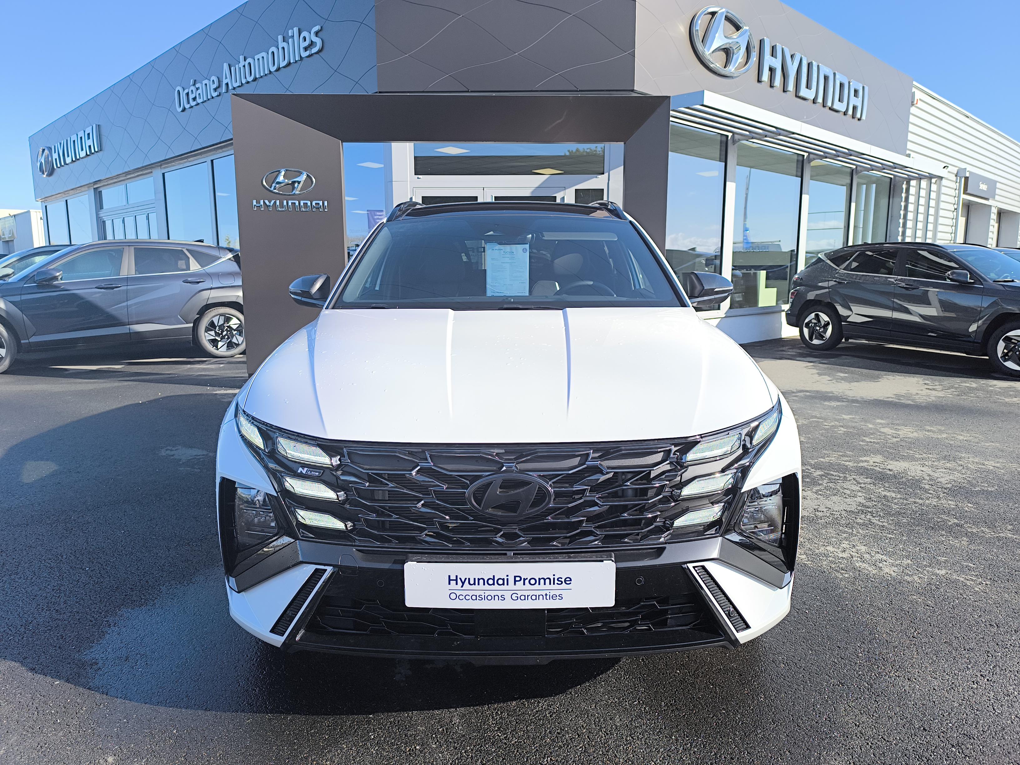 HYUNDAI Tucson 1.6 T-GDI 239 Hybrid BVA6 N Line Ultime Edition - Véhicule Occasion - Océane Auto HYUNDAI Tucson 1.6 T-GDI 239 Hybrid BVA6 N Line Ultime Edition - Véhicule Occasion Océane Auto