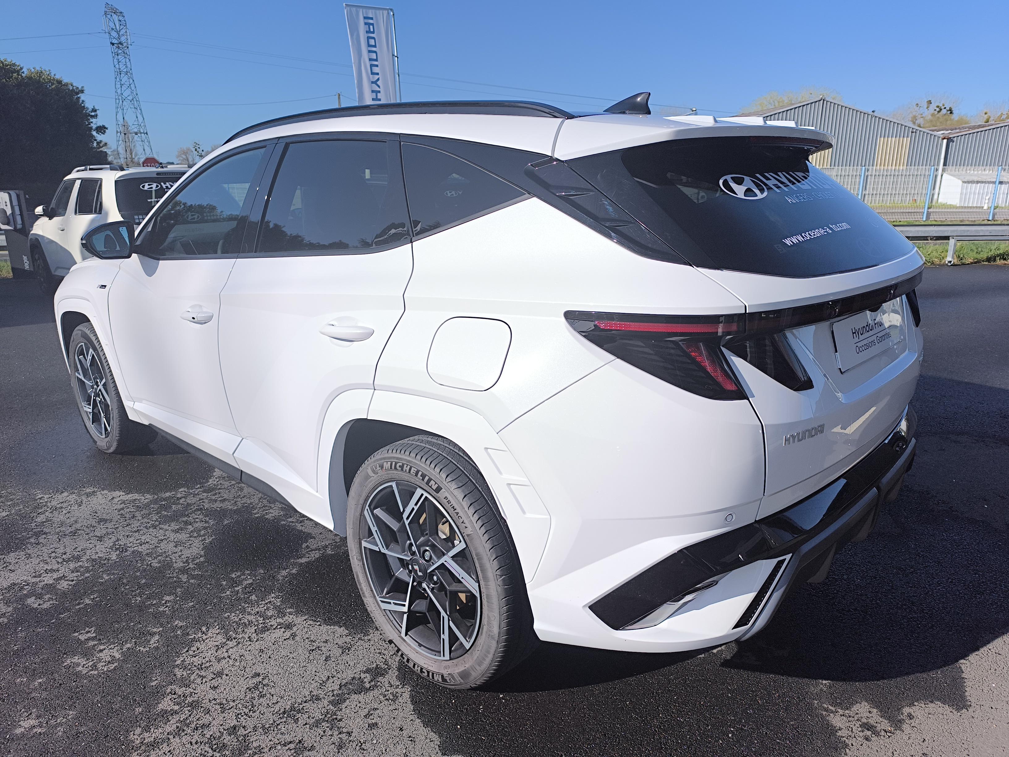 HYUNDAI Tucson 1.6 T-GDI 239 Hybrid BVA6 N Line Ultime Edition - Véhicule Occasion - Océane Auto HYUNDAI Tucson 1.6 T-GDI 239 Hybrid BVA6 N Line Ultime Edition - Véhicule Occasion Océane Auto