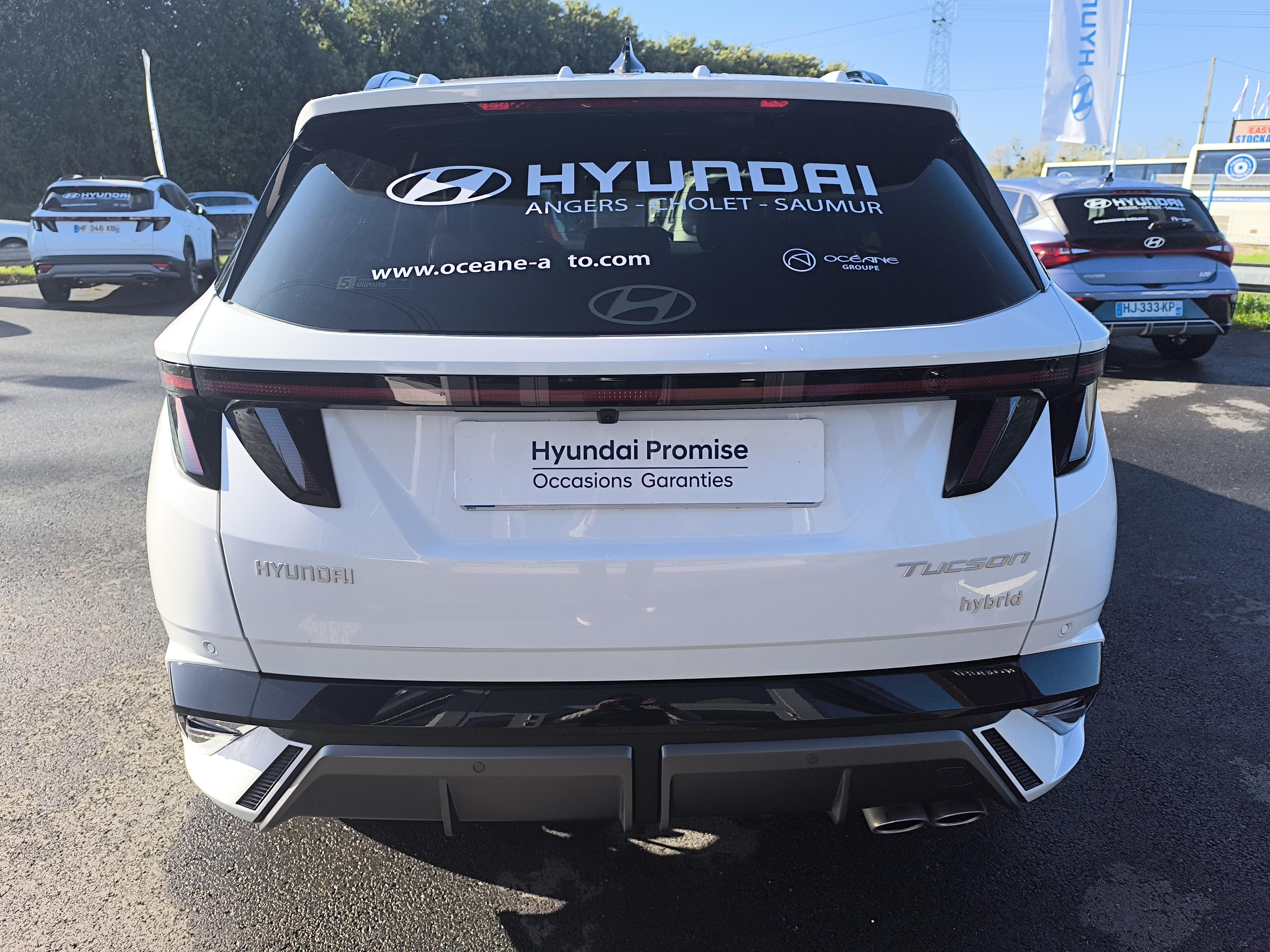 HYUNDAI Tucson 1.6 T-GDI 239 Hybrid BVA6 N Line Ultime Edition - Véhicule Occasion - Océane Auto HYUNDAI Tucson 1.6 T-GDI 239 Hybrid BVA6 N Line Ultime Edition - Véhicule Occasion Océane Auto