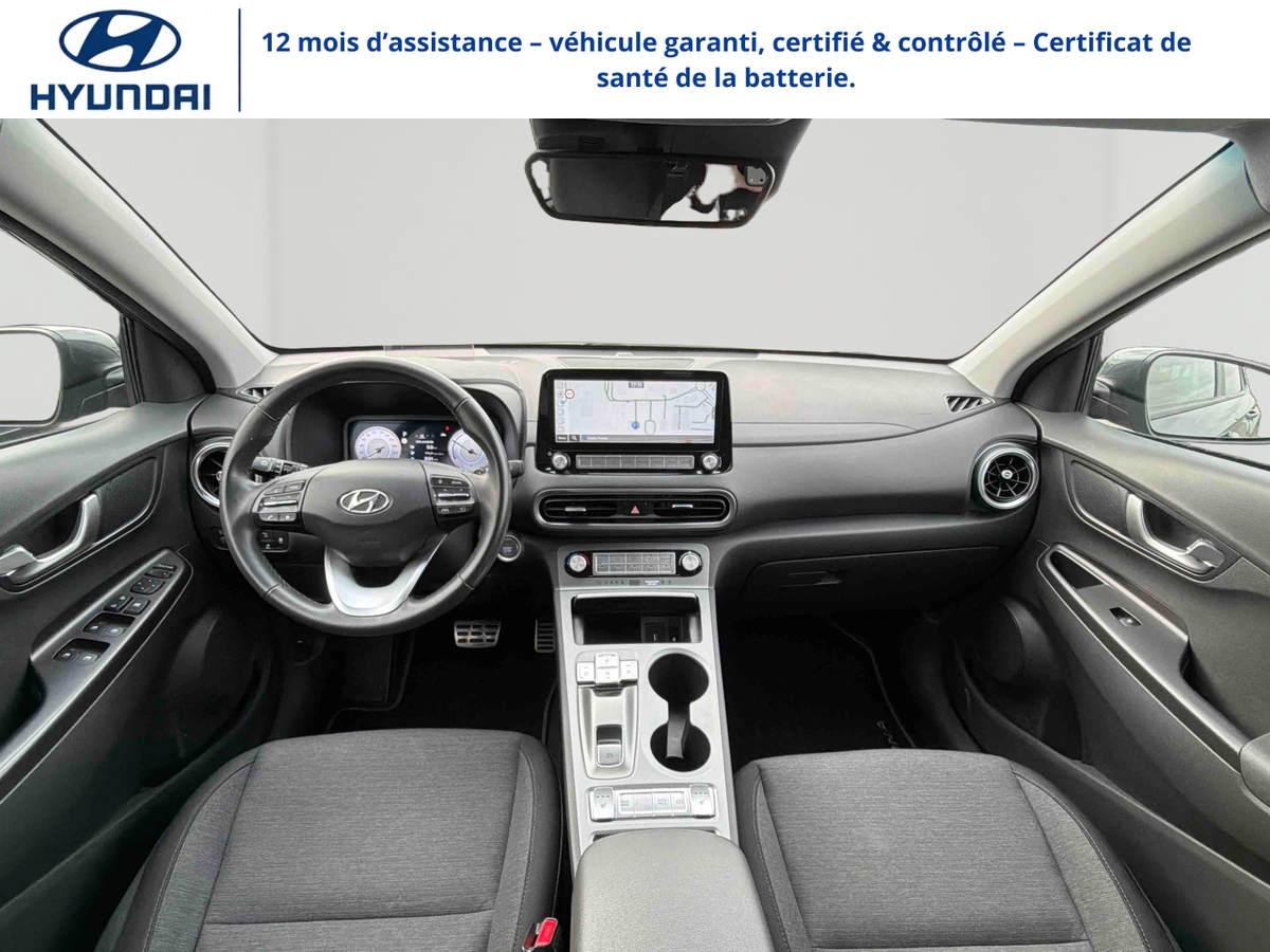 HYUNDAI Kona Electrique 64 kWh - 204 ch Creative - Véhicule Occasion - Océane Auto HYUNDAI Kona Electrique 64 kWh - 204 ch Creative - Véhicule Occasion Océane Auto