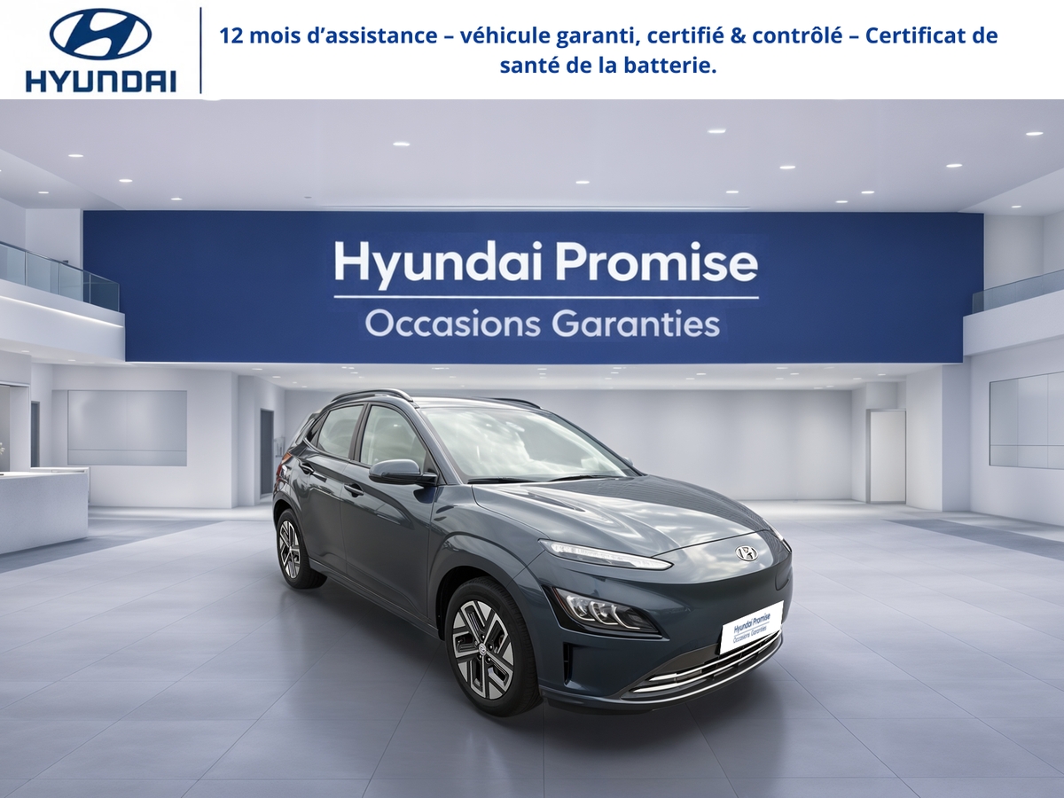 HYUNDAI Kona Electrique 64 kWh - 204 ch Creative - Véhicule Occasion - Océane Auto HYUNDAI Kona Electrique 64 kWh - 204 ch Creative - Véhicule Occasion Océane Auto