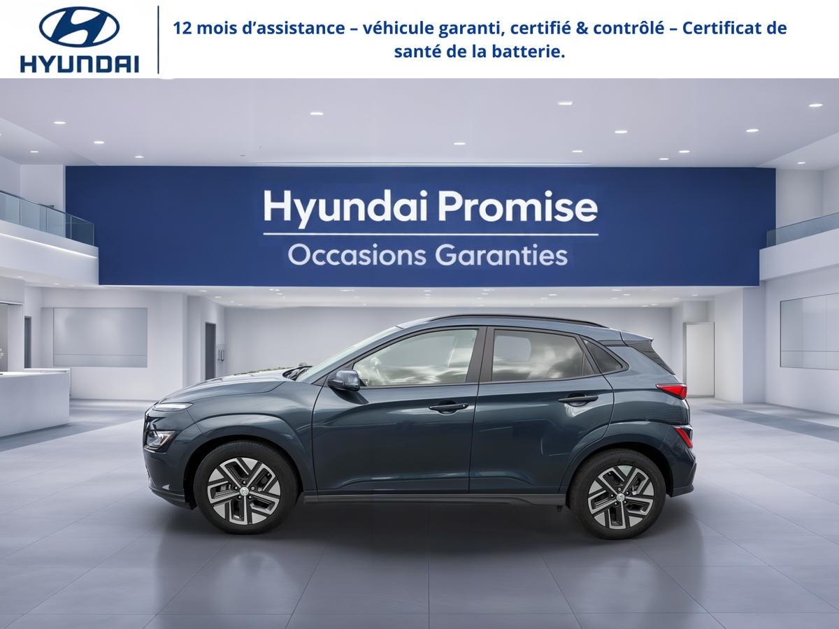 HYUNDAI Kona Electrique 64 kWh - 204 ch Creative - Véhicule Occasion - Océane Auto HYUNDAI Kona Electrique 64 kWh - 204 ch Creative - Véhicule Occasion Océane Auto