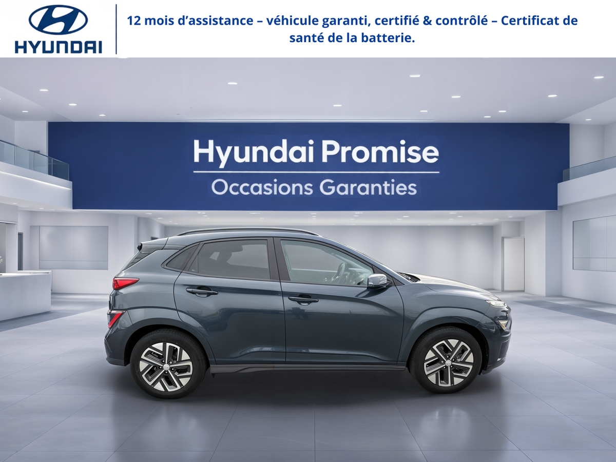 HYUNDAI Kona Electrique 64 kWh - 204 ch Creative - Véhicule Occasion - Océane Auto HYUNDAI Kona Electrique 64 kWh - 204 ch Creative - Véhicule Occasion Océane Auto