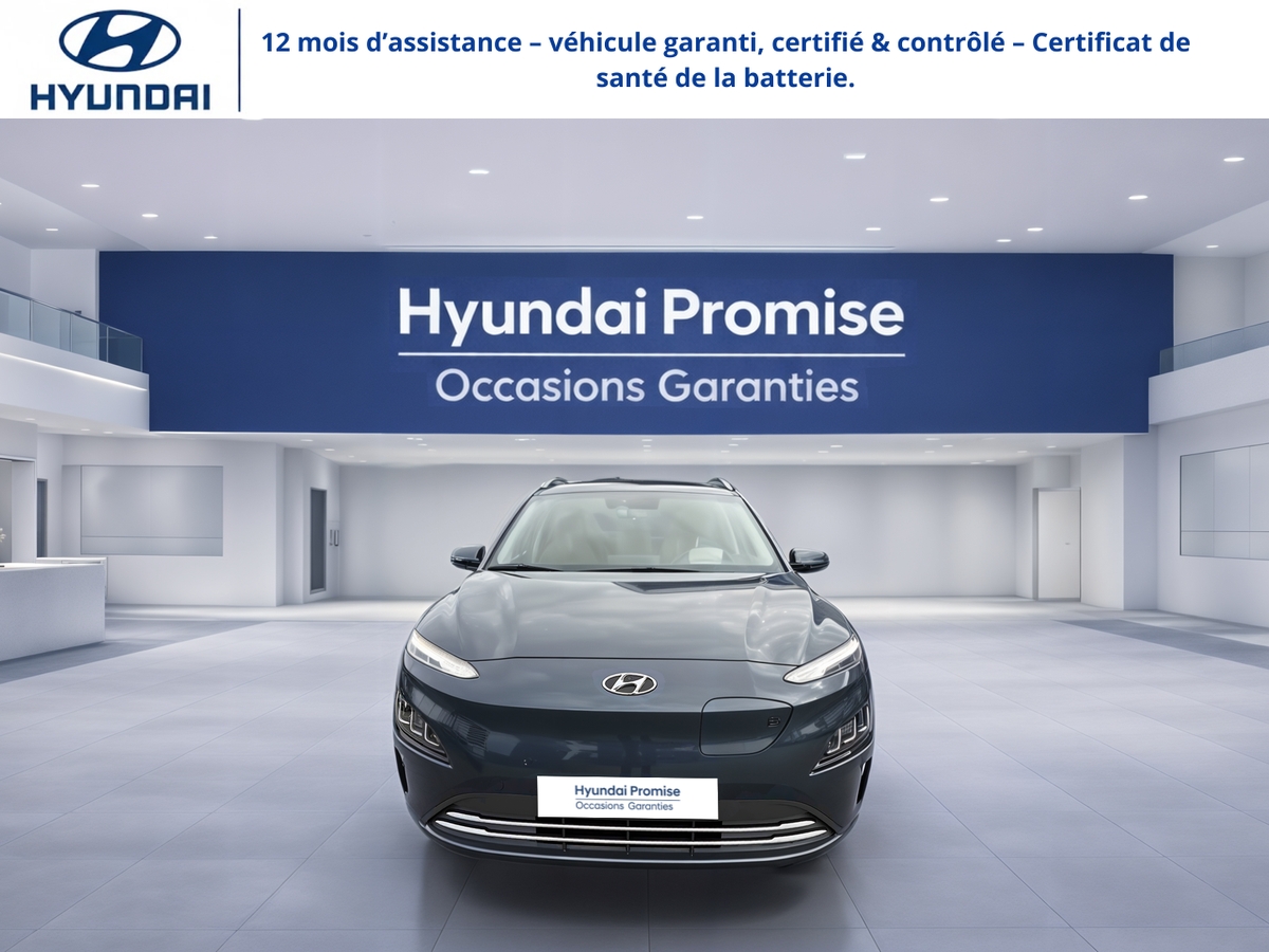 HYUNDAI Kona Electrique 64 kWh - 204 ch Creative - Véhicule Occasion - Océane Auto HYUNDAI Kona Electrique 64 kWh - 204 ch Creative - Véhicule Occasion Océane Auto