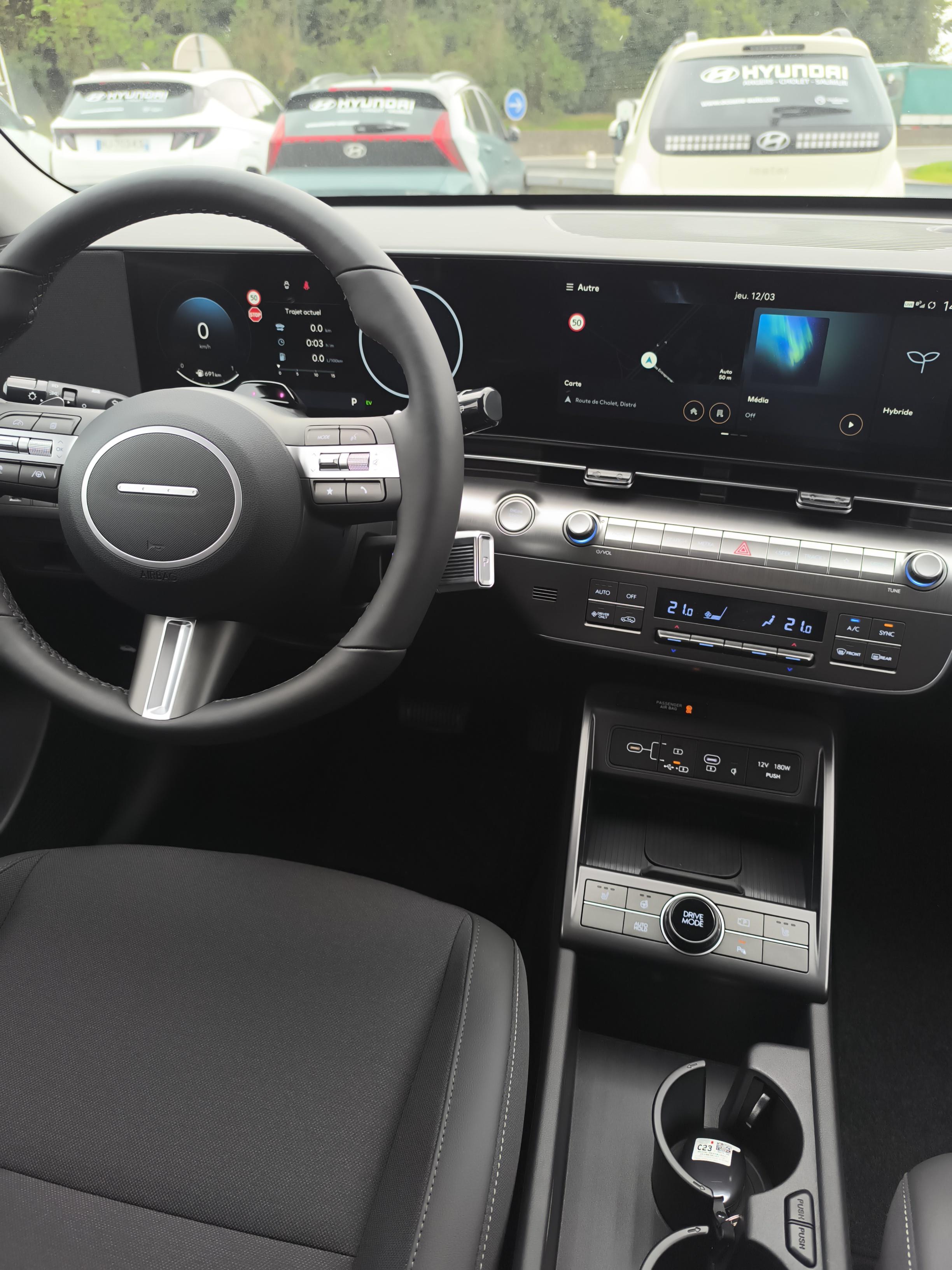 HYUNDAI Kona Hybrid 138 Creative - Véhicule Occasion Océane Auto