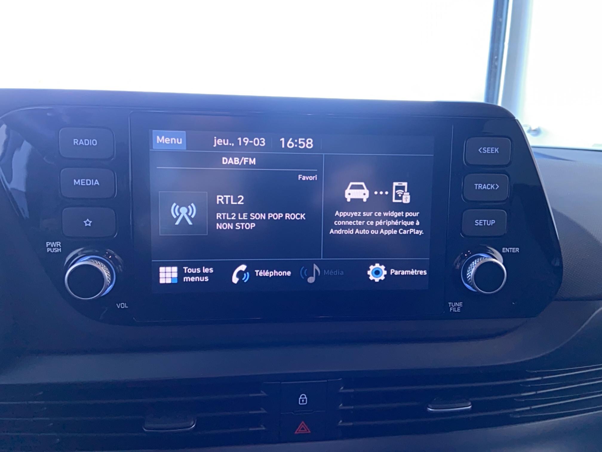 HYUNDAI Bayon 1.0 T-GDi 100 DCT-7 Hybrid 48V Intuitive - Véhicule Occasion Océane Auto