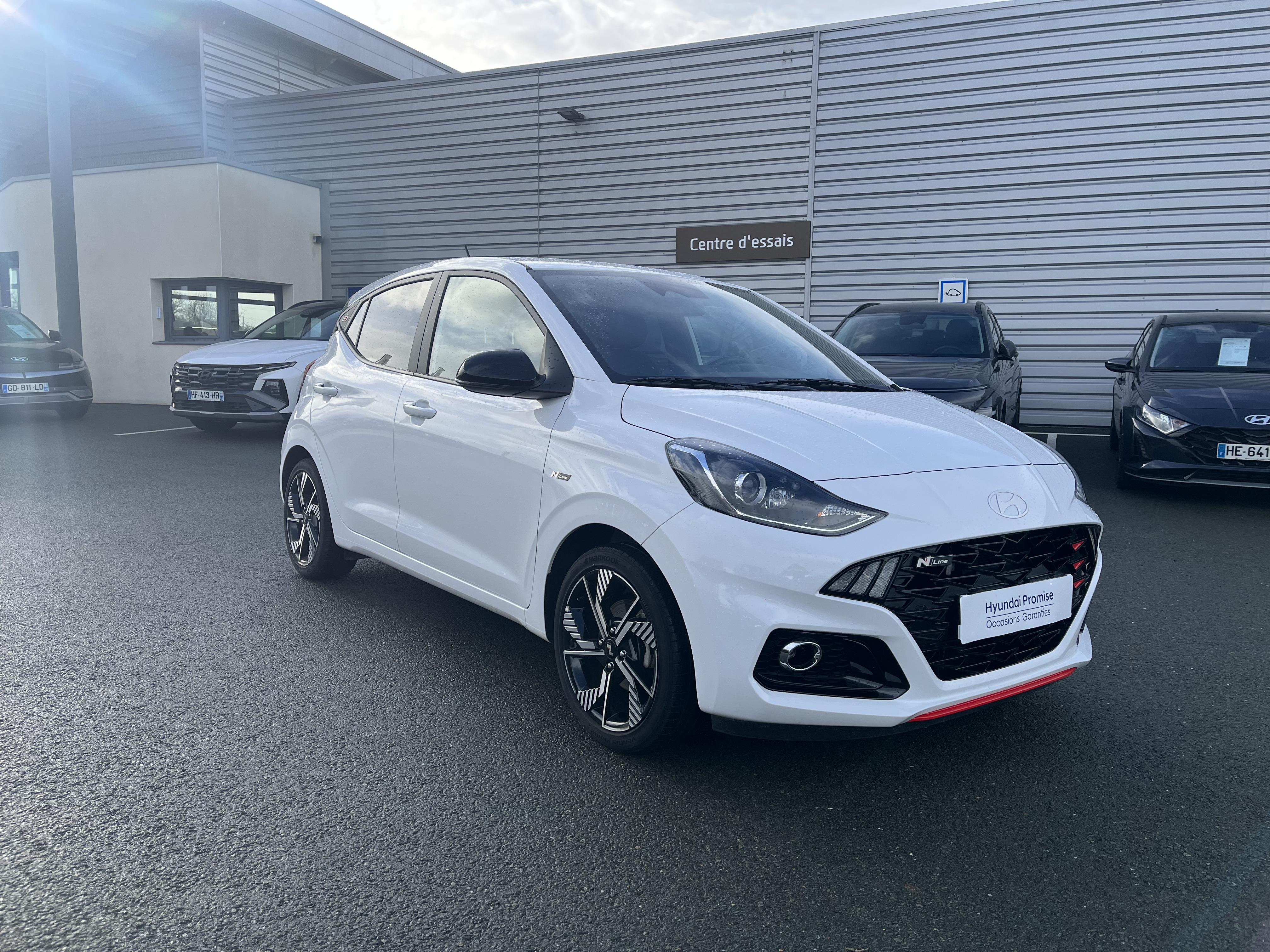 HYUNDAI i10 1.0 T-GDI 90 N Line - Véhicule Occasion Océane Auto