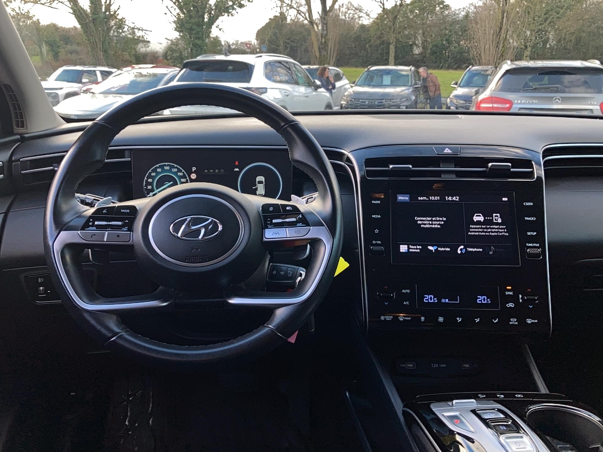 HYUNDAI Tucson 1.6 T-GDI 230 Hybrid BVA6 Intuitive - Véhicule Occasion Océane Auto