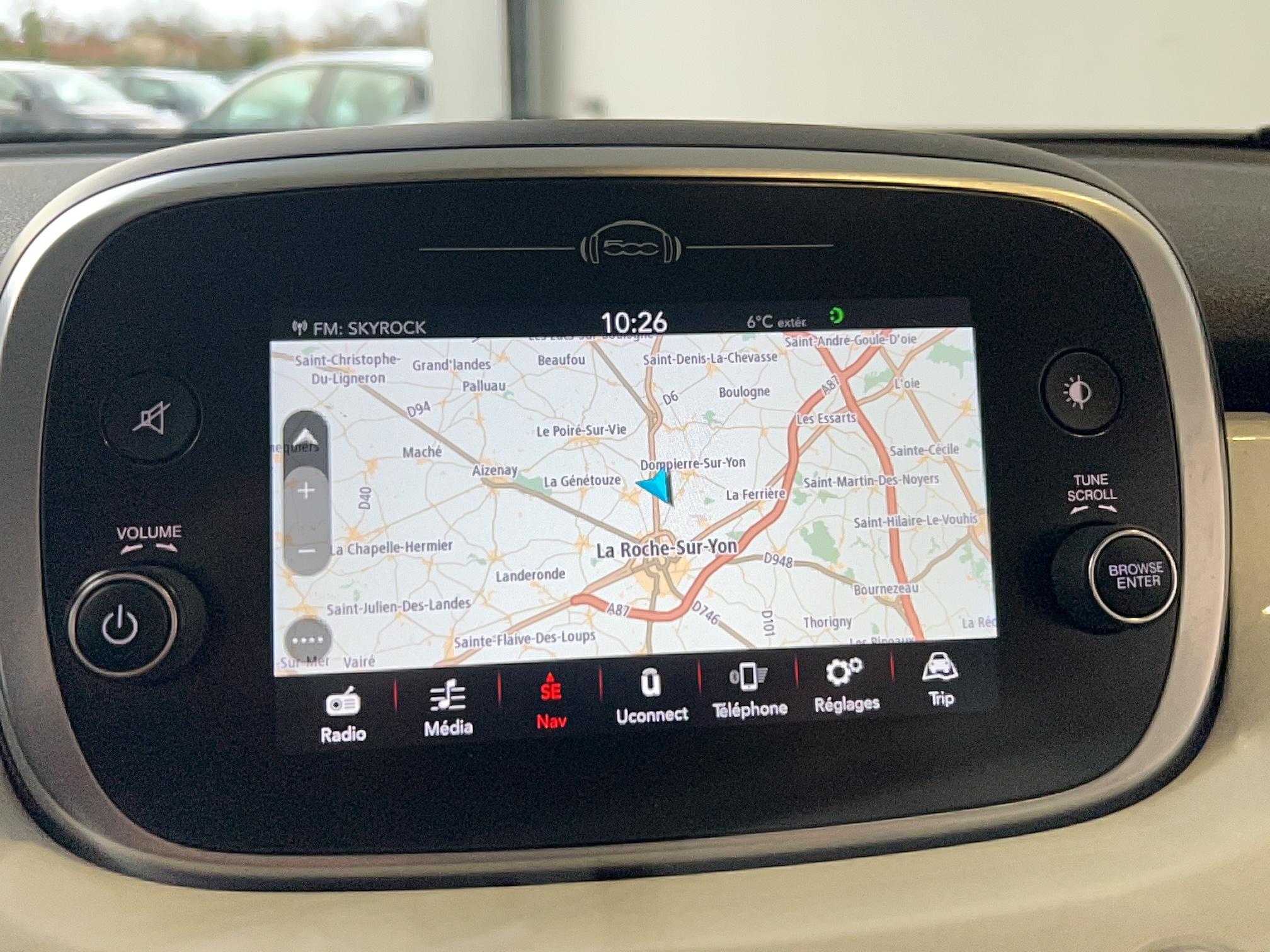 FIAT 500X 1.4 MultiAir 140 ch Lounge - Véhicule Occasion Océane Auto