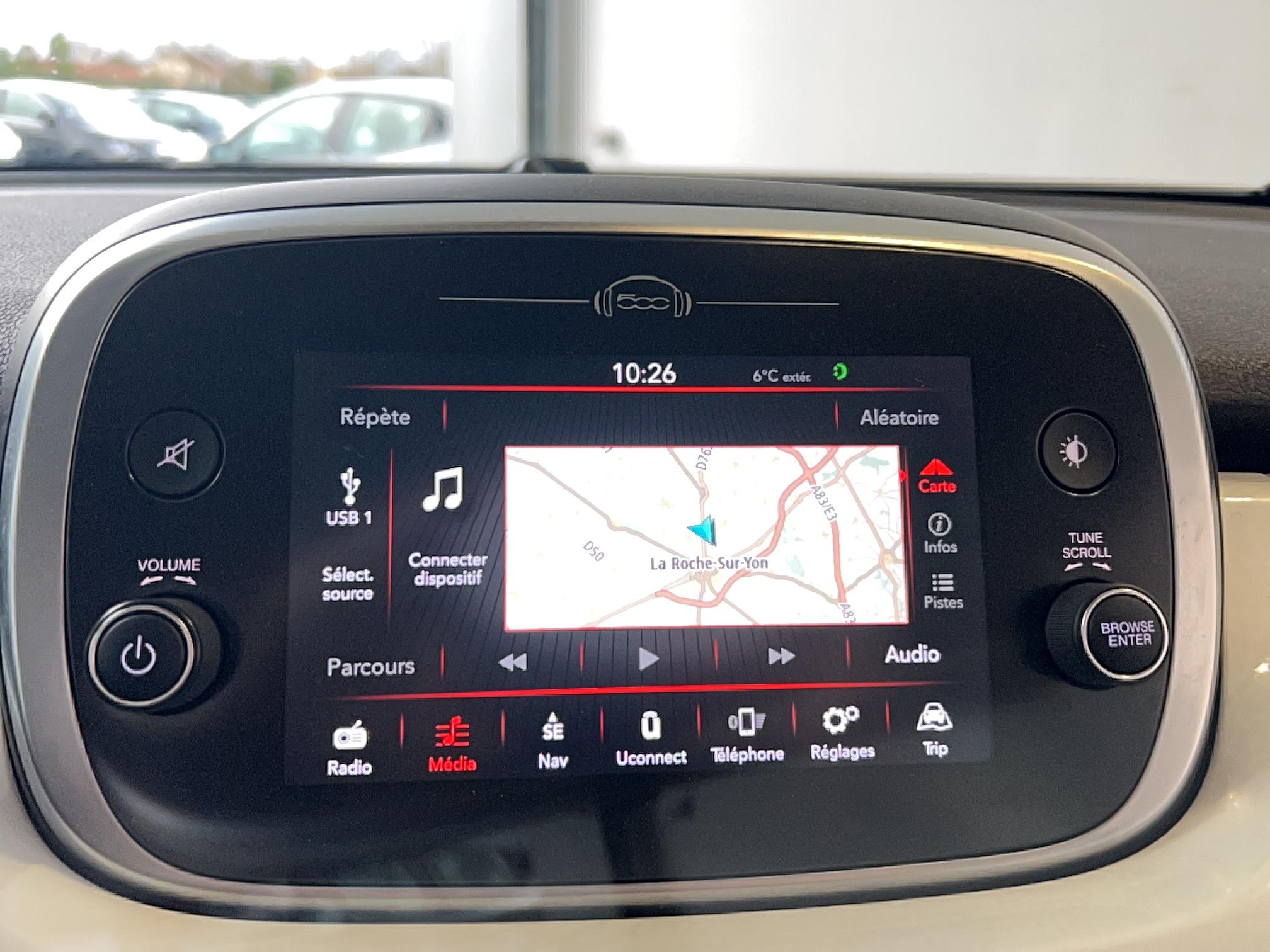 FIAT 500X 1.4 MultiAir 140 ch Lounge - Véhicule Occasion Océane Auto