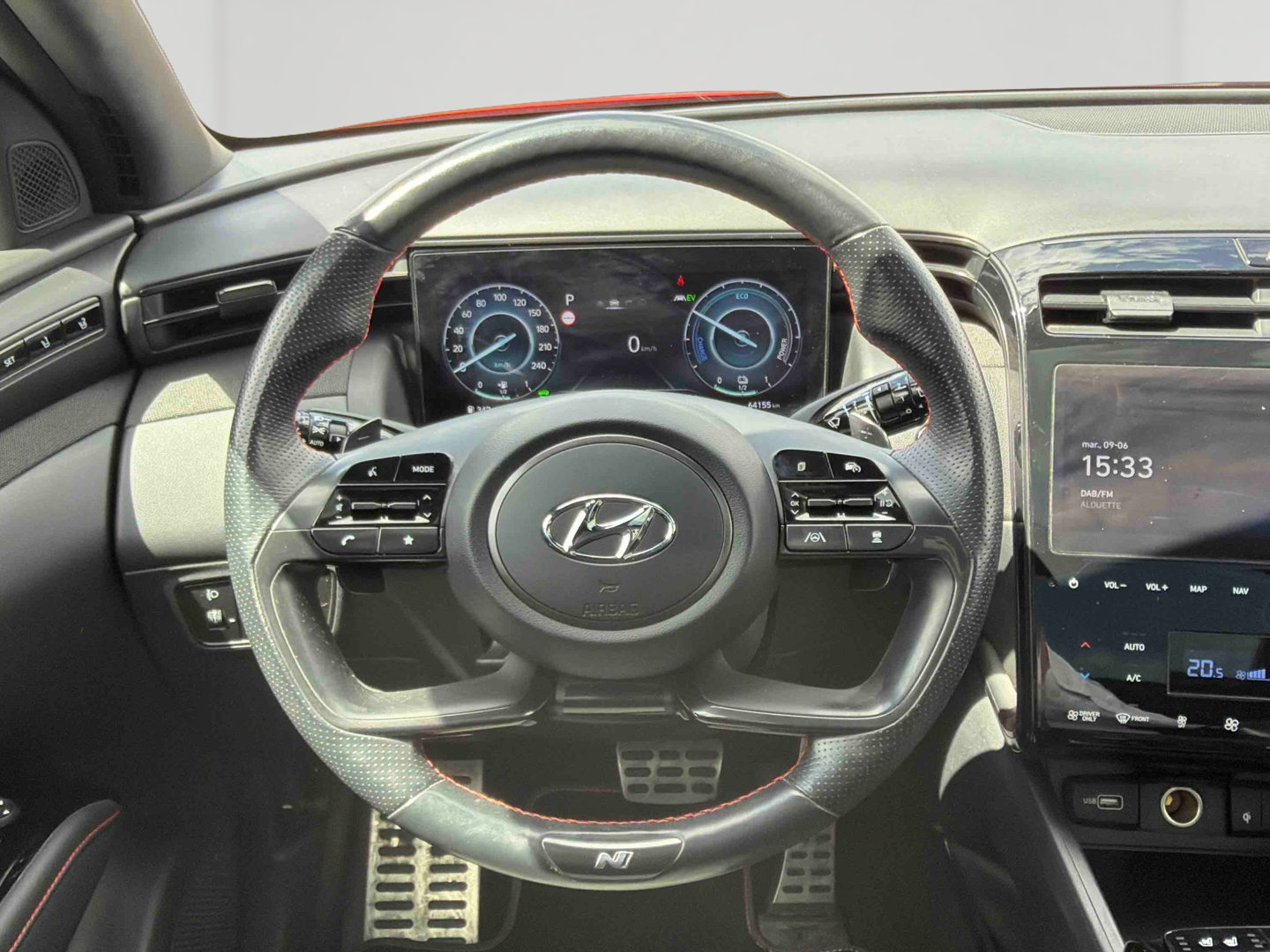 HYUNDAI Tucson 1.6 T-GDI 265 HTRAC Plug-in BVA6 N Line Executive - Véhicule Occasion - Océane Auto HYUNDAI Tucson 1.6 T-GDI 265 HTRAC Plug-in BVA6 N Line Executive - Véhicule Occasion Océane Auto