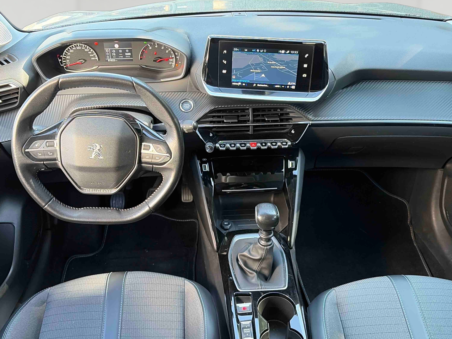 PEUGEOT 208 BlueHDi 100 S&S BVM6 Allure Business - Véhicule Occasion Océane Auto