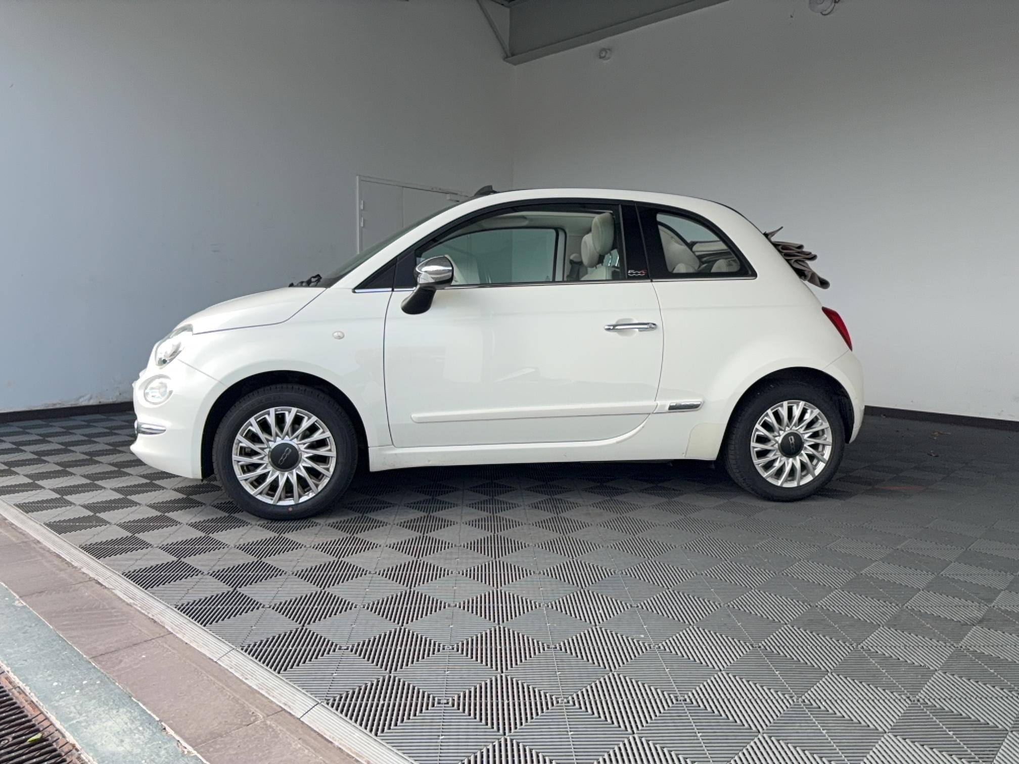 FIAT 500C 1.2 69 ch Eco Pack Lounge - Véhicule Occasion Océane Auto
