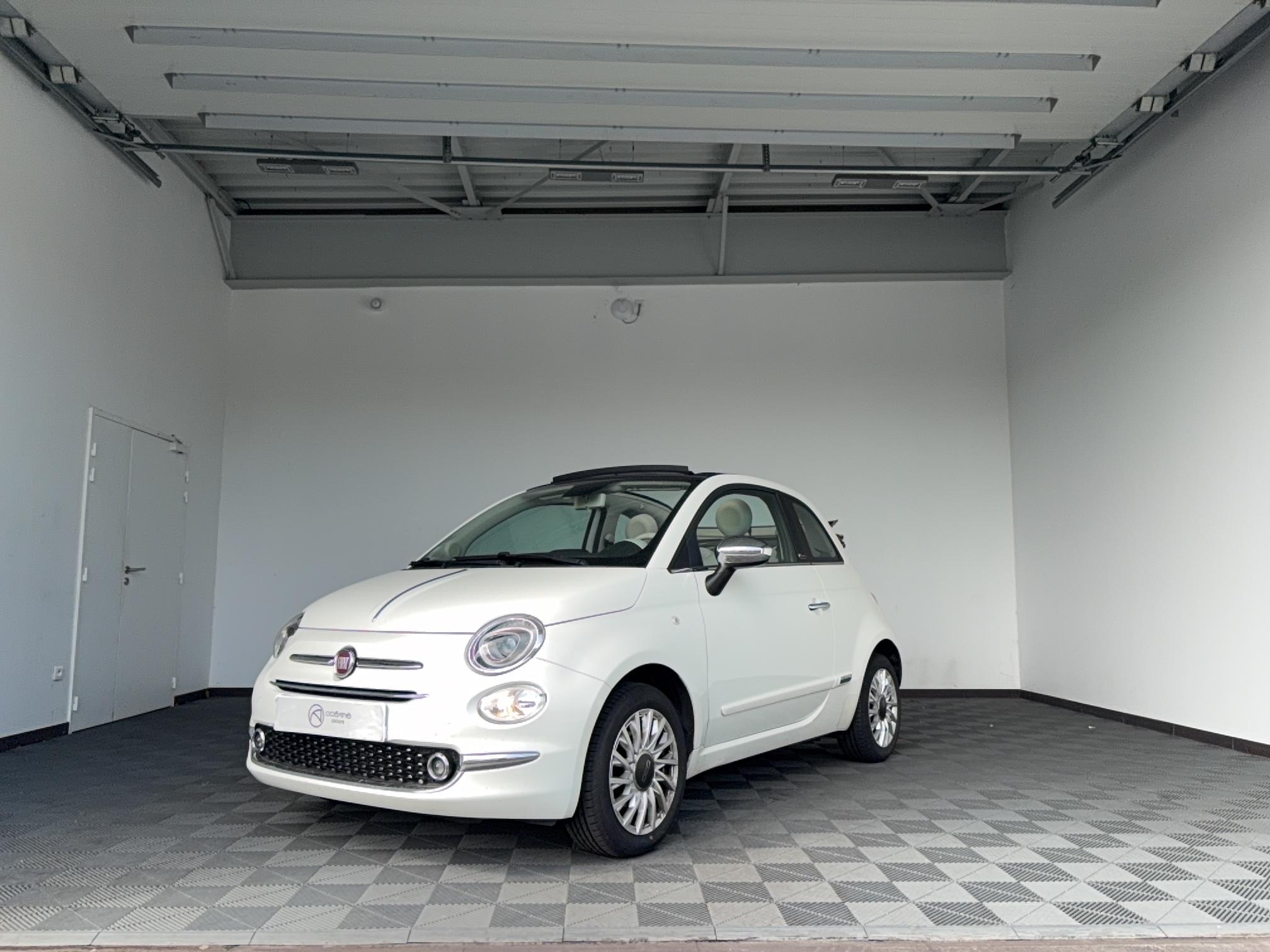 FIAT 500C 1.2 69 ch Eco Pack Lounge - Véhicule Occasion Océane Auto
