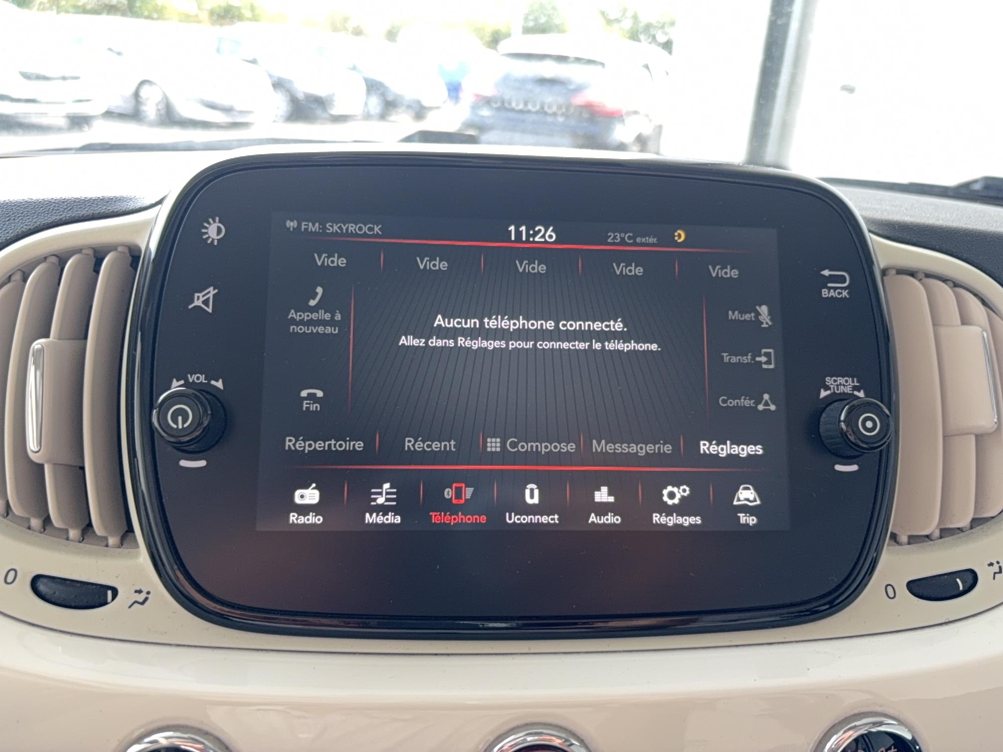 FIAT 500C 1.2 69 ch Eco Pack Lounge - Véhicule Occasion Océane Auto