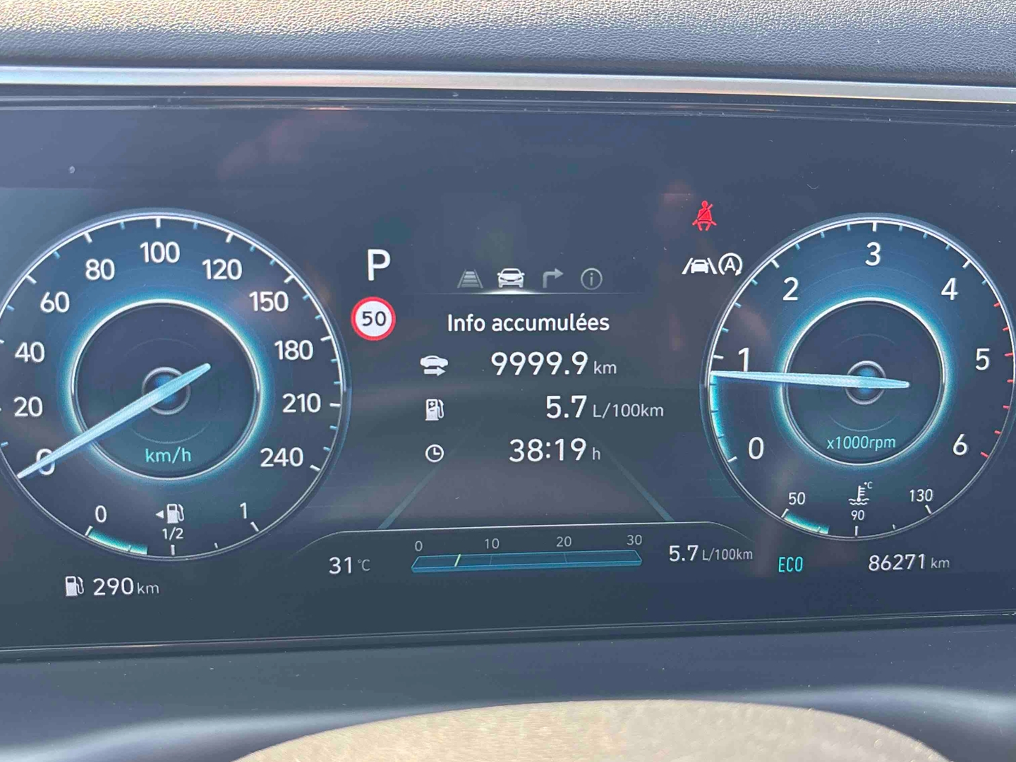 HYUNDAI Tucson 1.6 CRDi 136 Hybrid 48V DCT-7 Creative - Véhicule Occasion Océane Auto