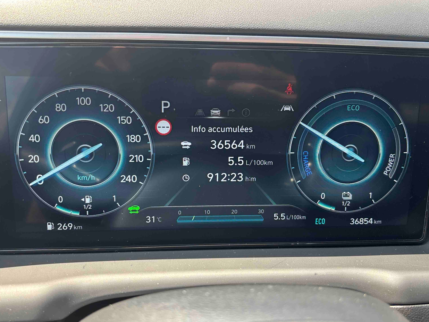 HYUNDAI Tucson 1.6 T-GDI 230 Hybrid BVA6 Creative - Véhicule Occasion Océane Auto