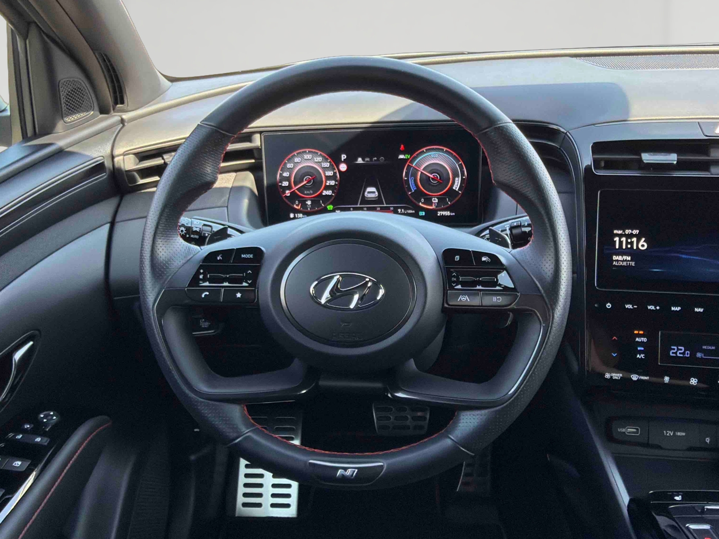 HYUNDAI Tucson 1.6 T-GDI 230 Hybrid BVA6 N Line Edition - Véhicule Occasion - Océane Auto HYUNDAI Tucson 1.6 T-GDI 230 Hybrid BVA6 N Line Edition - Véhicule Occasion Océane Auto