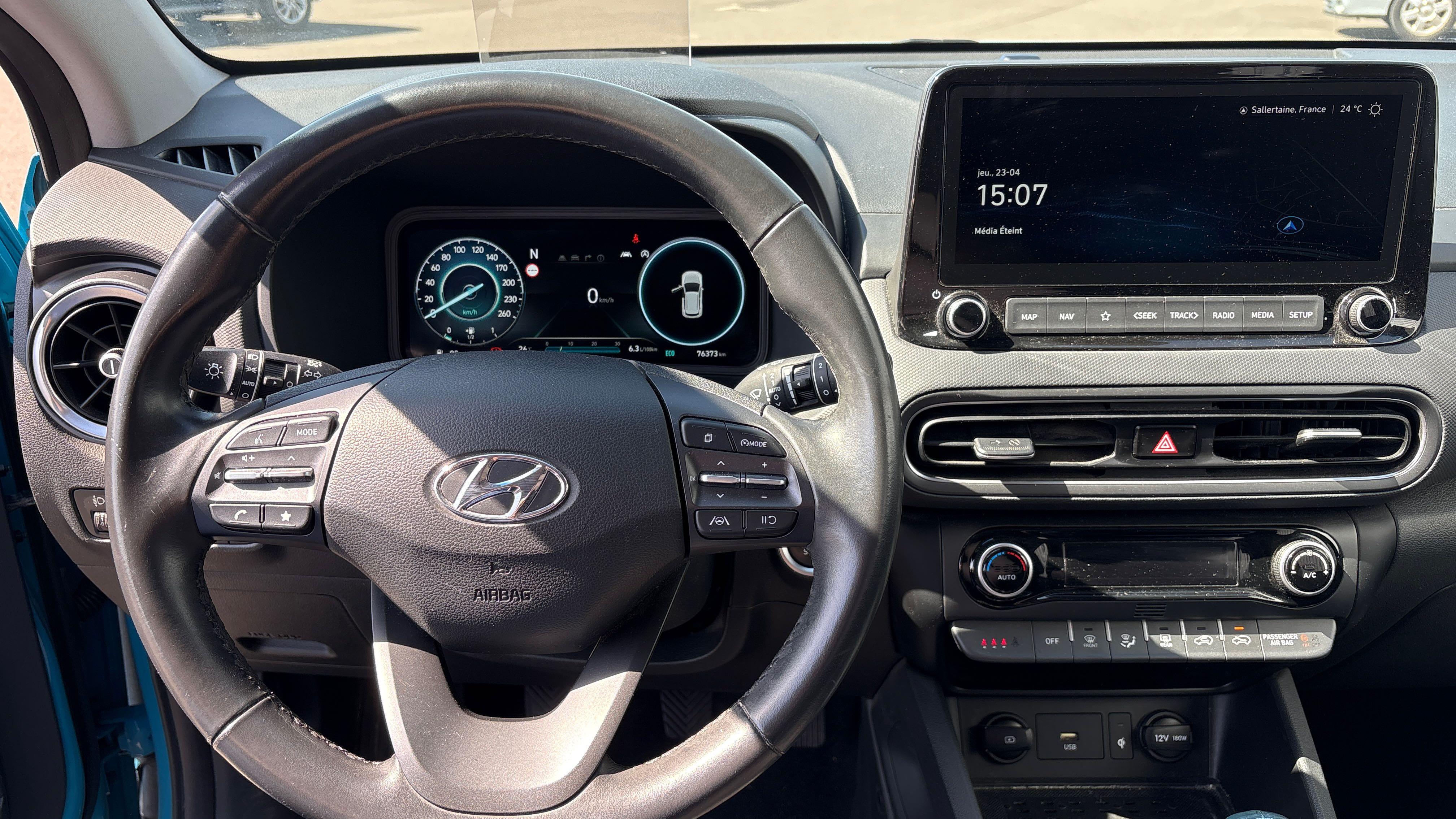 HYUNDAI Kona 1.0 T-GDi 120 Hybrid 48V Intuitive - Véhicule Occasion Océane Auto