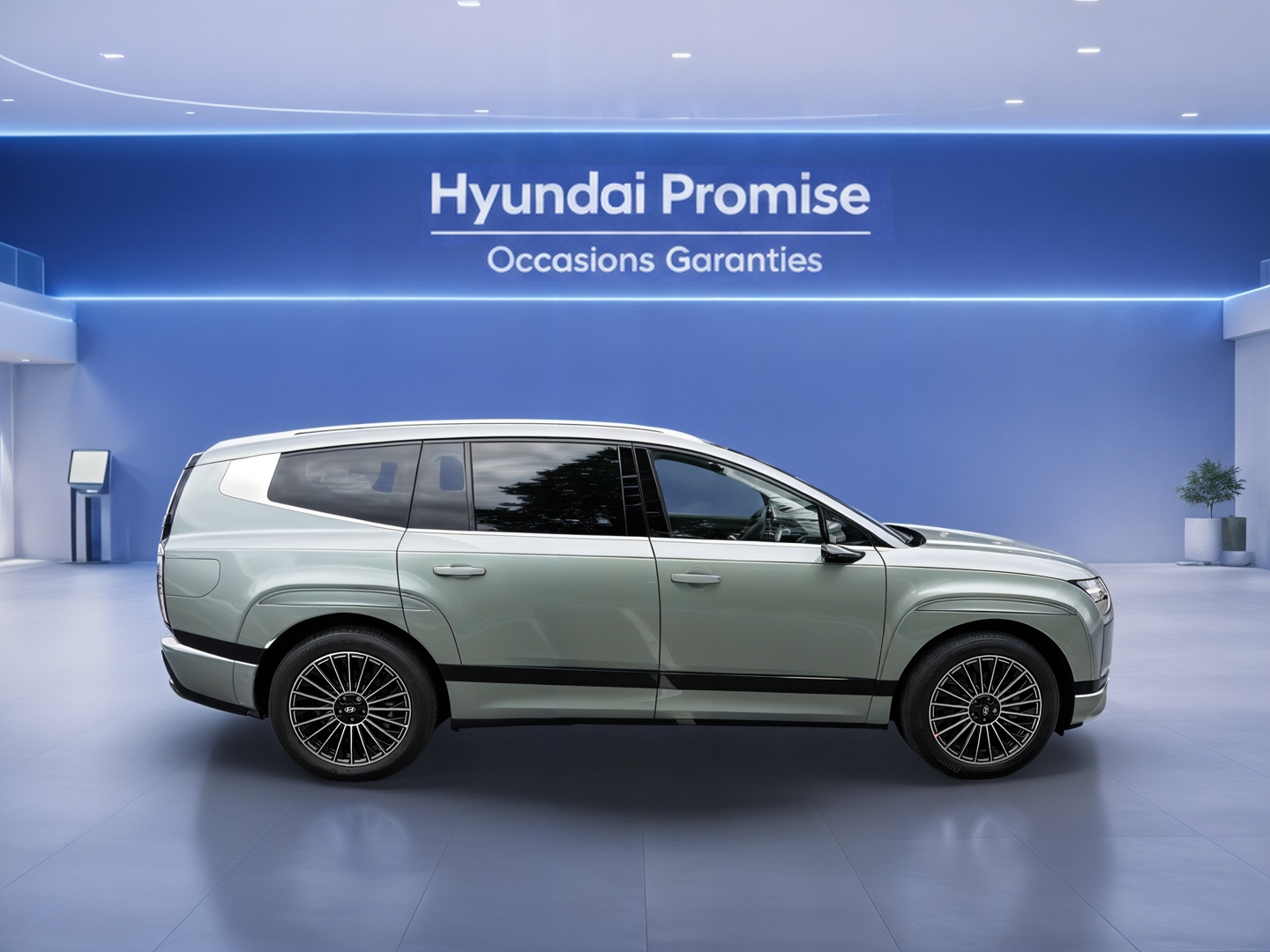 HYUNDAI Ioniq 9 110 kWh 428 ch HTRAC Performance Calligraphy - Véhicule Occasion - Océane Auto HYUNDAI Ioniq 9 110 kWh 428 ch HTRAC Performance Calligraphy - Véhicule Occasion Océane Auto