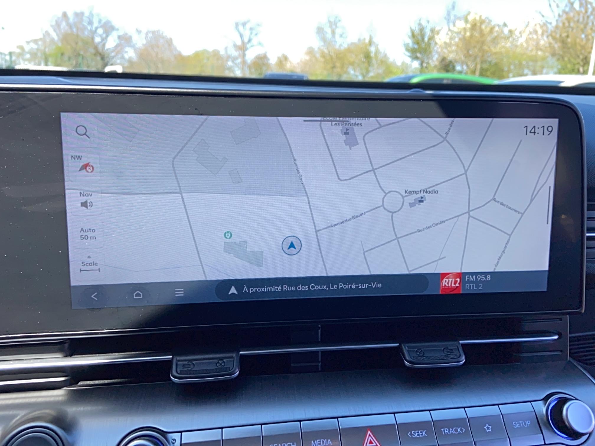 HYUNDAI Kona Electrique 48 kWh - 156 ch Intuitive - Véhicule Occasion Océane Auto