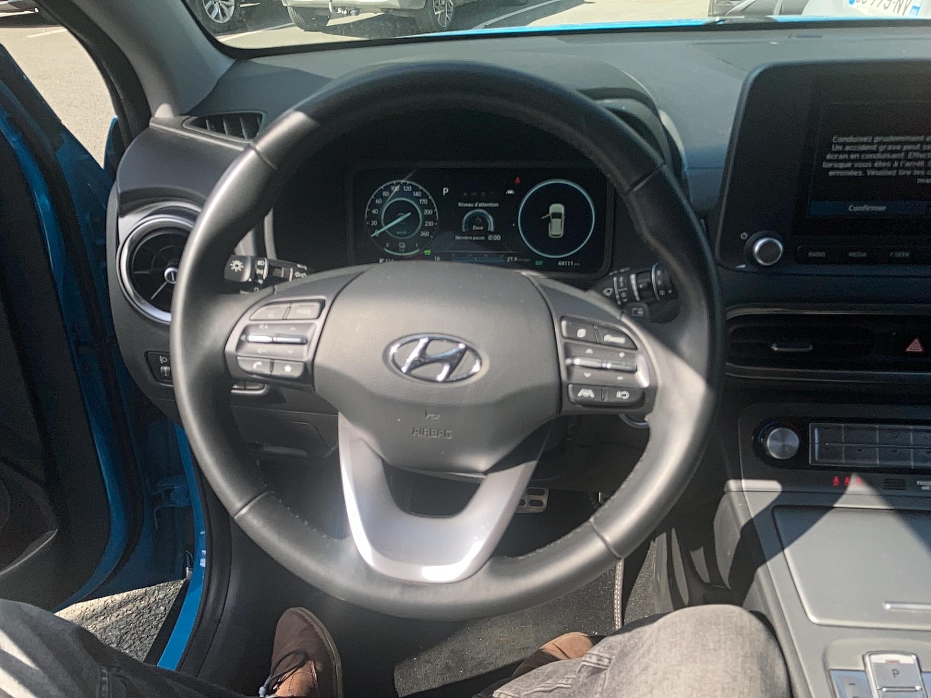 HYUNDAI Kona Electrique 39 kWh - 136 ch Intuitive - Véhicule Occasion Océane Auto