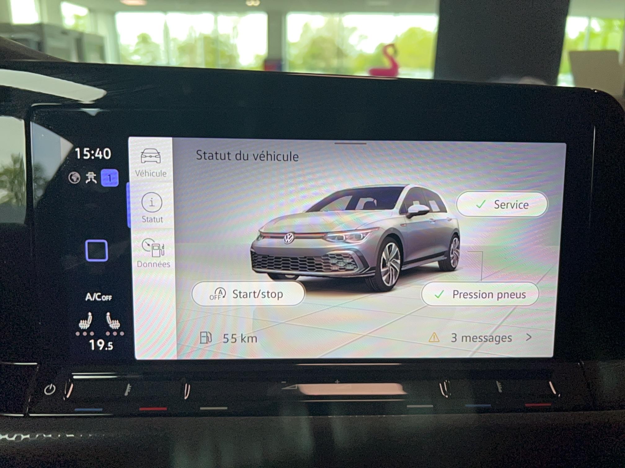 VOLKSWAGEN Golf 2.0 TSI 300 DSG7 GTI Clubsport - Véhicule Occasion Océane Auto